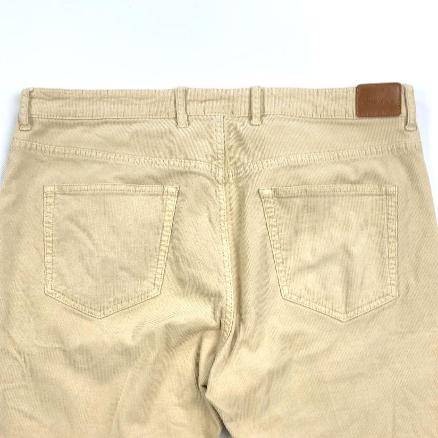 Peter Millar VINTAGE Peter Millar Pants Men 5-Pocket Beige Chino 35x30 Superior Soft Corduroy Crown Size US 35 - 4 Thumbnail
