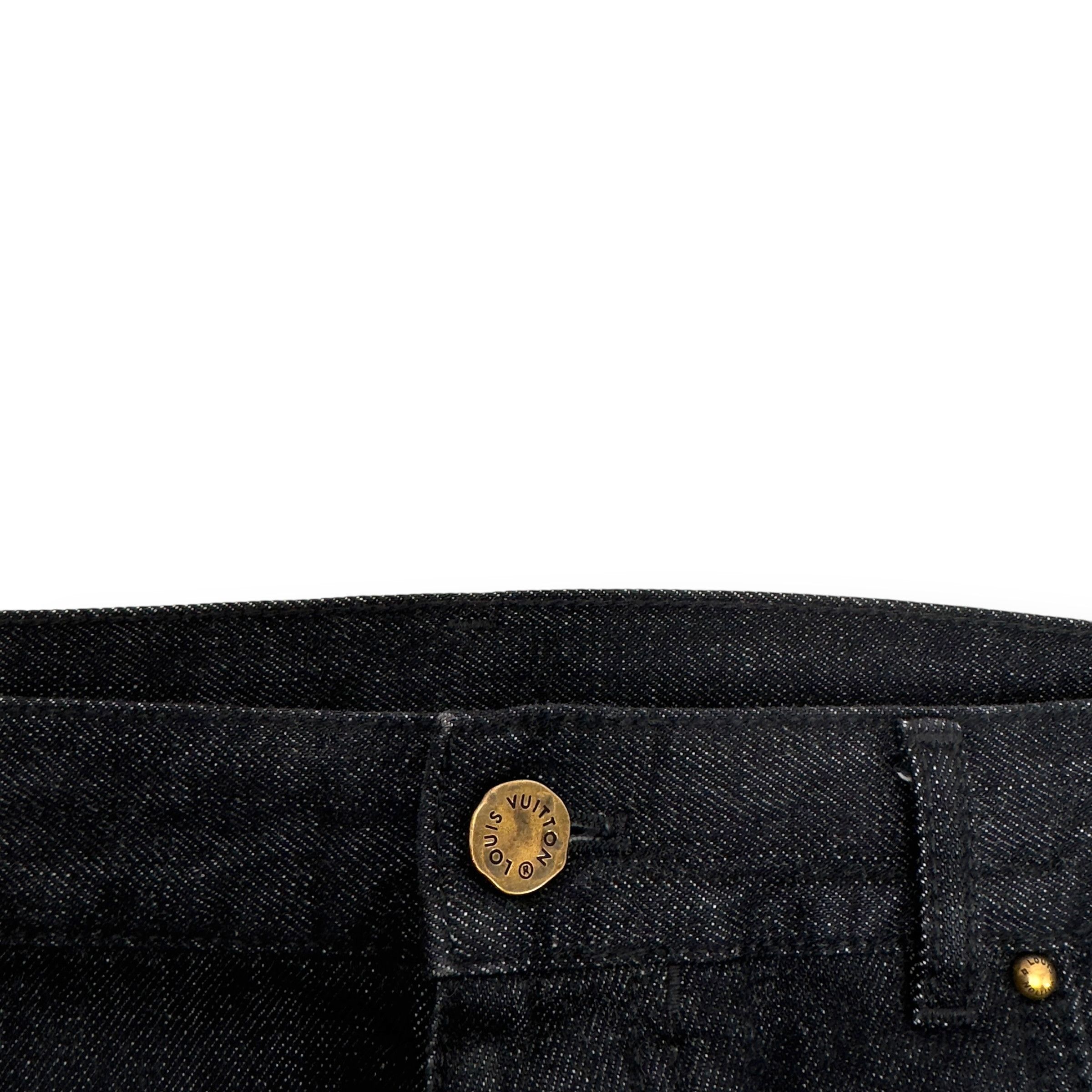 Louis Vuitton LOUIS VUITTON KARAKORAM BOW TIME DENIM JEANS INDIGO W34” Size 34" / US 12 / IT 48 - 8 Thumbnail