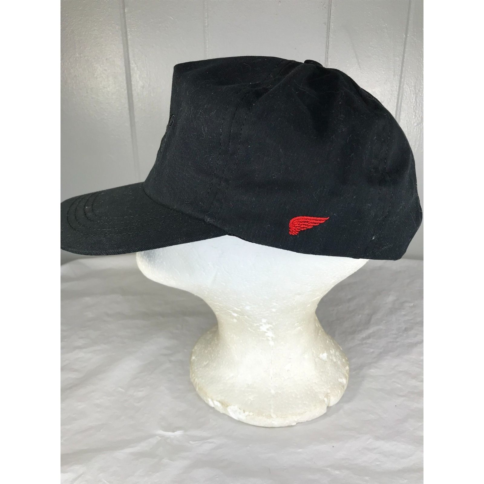 Red Wing Vintage Red Wings Heritage boots Snapback Hat Cap Black Adul Size ONE SIZE - 2 Thumbnail