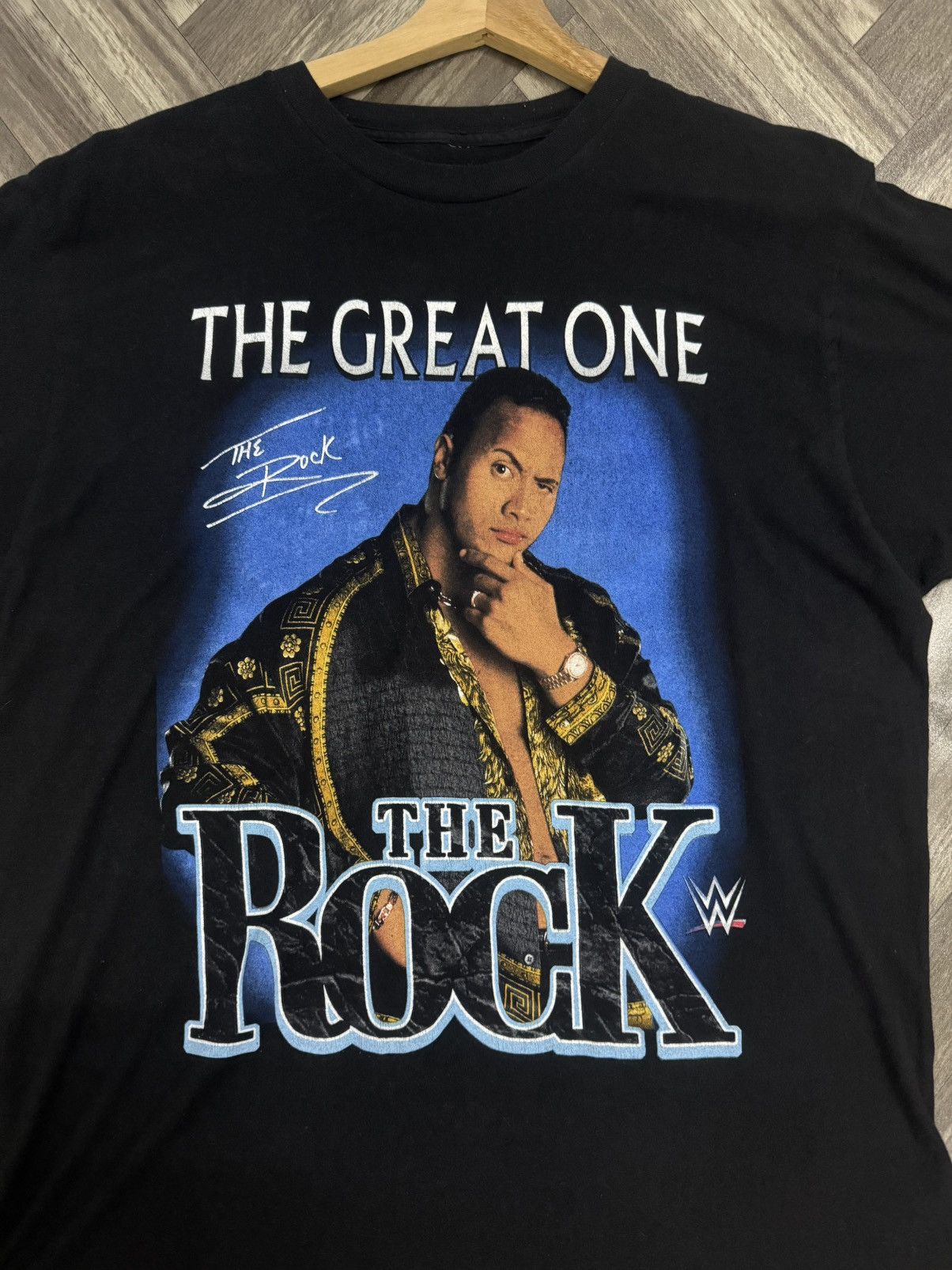 Vintage × WWE Vintage The Rock Wwe Tshirt Size US L / EU 52-54 / 3 - 2 Thumbnail