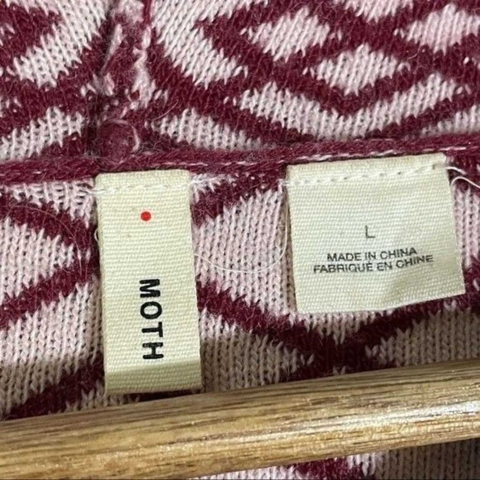 Anthropologie Anthropologie Moth Galena Cowl Neck Sweater Alpaca Large Size L / US 10 / IT 46 - 9 Thumbnail