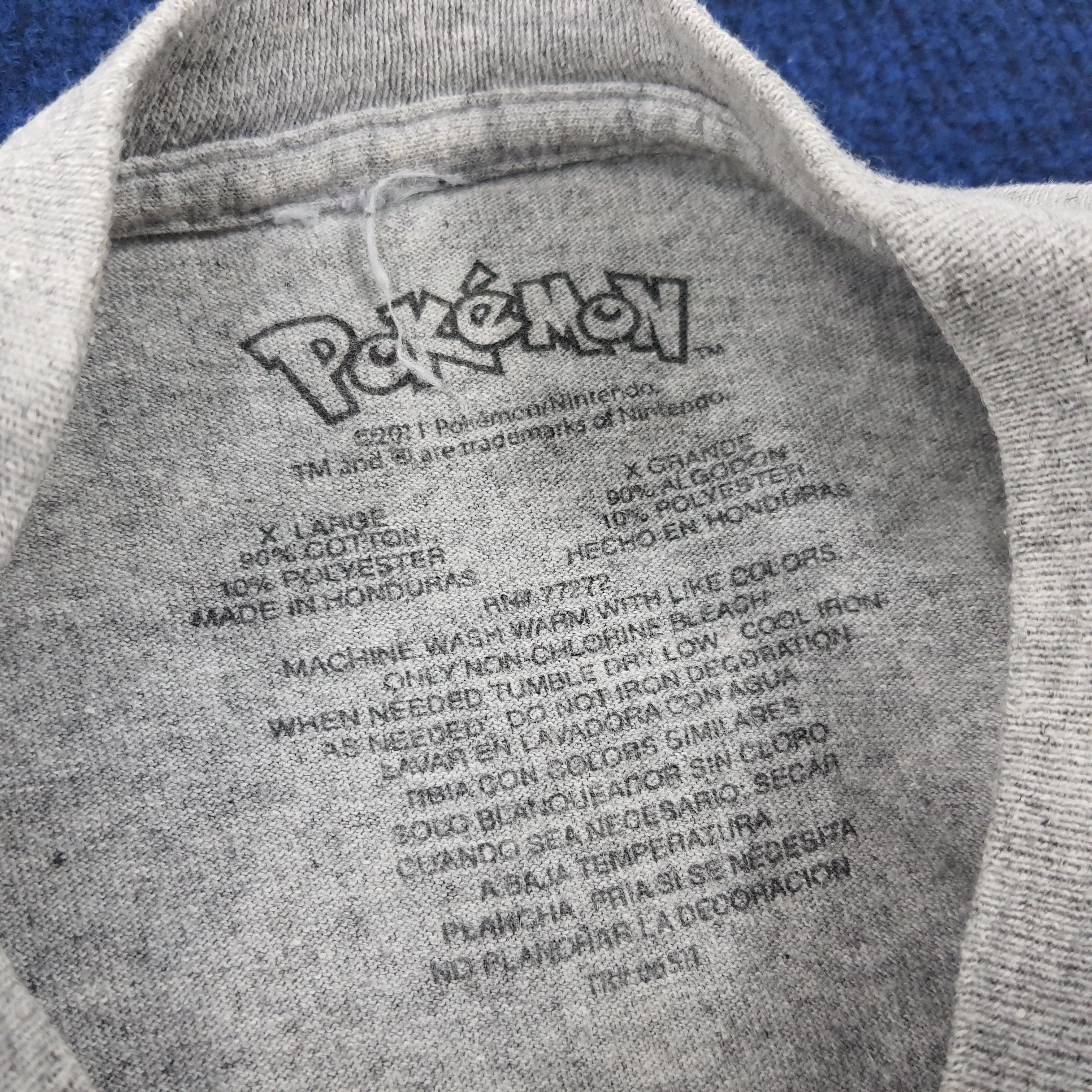 Pokemon × Vintage Vintage Pokemon Legend Japanese Brand Anime Tshirt Size US M / EU 48-50 / 2 - 5 Thumbnail