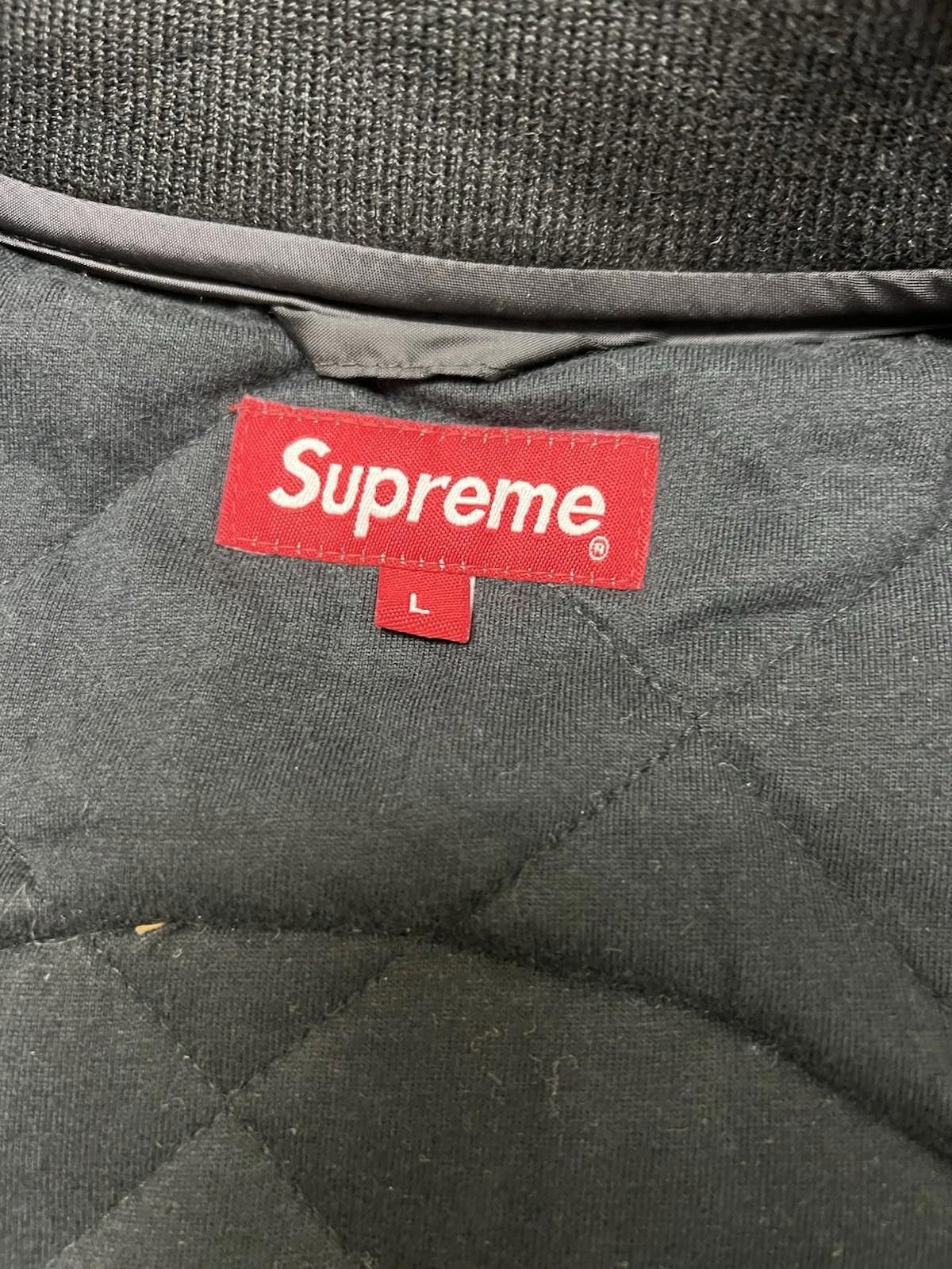 Supreme SS16 Supreme Sequin Patch Quilted Bomber Jacket Black M Size US M / EU 48-50 / 2 - 9 Thumbnail
