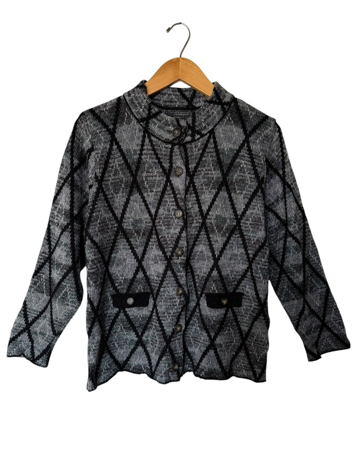 Aran Isles Knitwear Vintage Plaisir Pattern Button Ups Knitwear Sweater Size M / US 6-8 / IT 42-44 - 1 Thumbnail