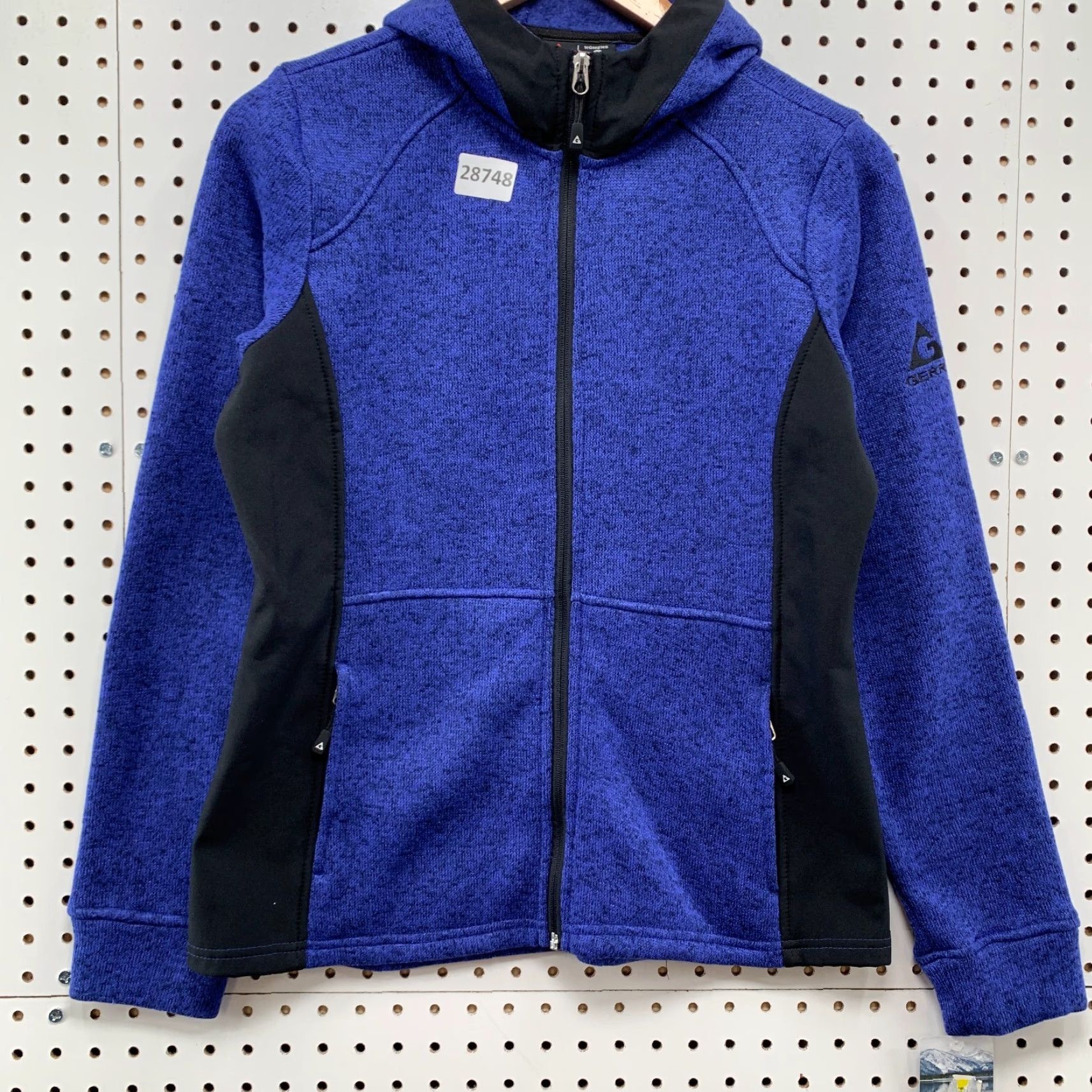 Vintage VINTAGE Gerry Hooded Womens Jacket Blue Full Zip Ladies Small 19x24 Hoodie Zip Size S / US 4 / IT 40 - 6 Thumbnail