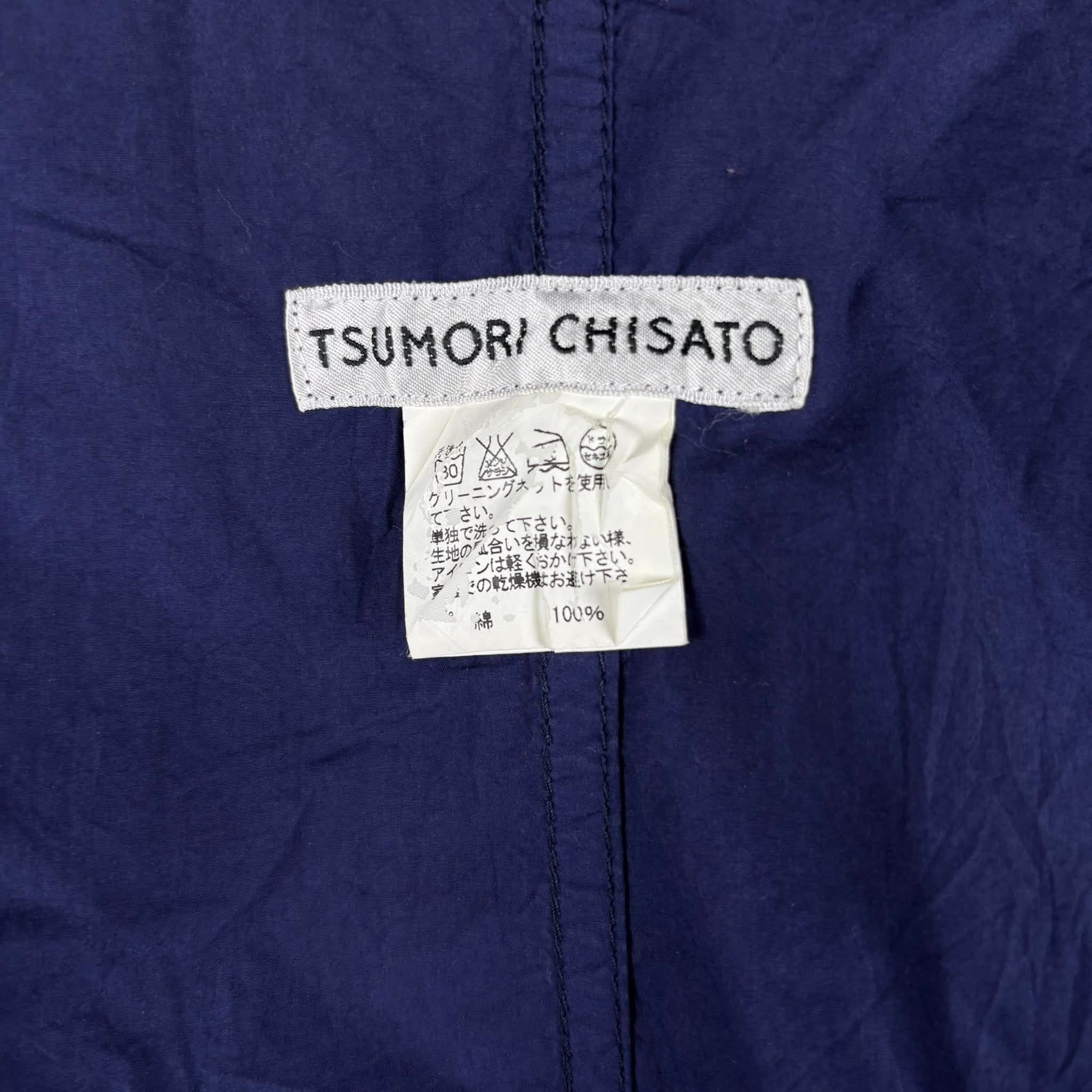 Tsumori Chisato Vintage Tsumori Chisato Issey Miyake Blue Parka Jacket Size US L / EU 52-54 / 3 - 5 Thumbnail