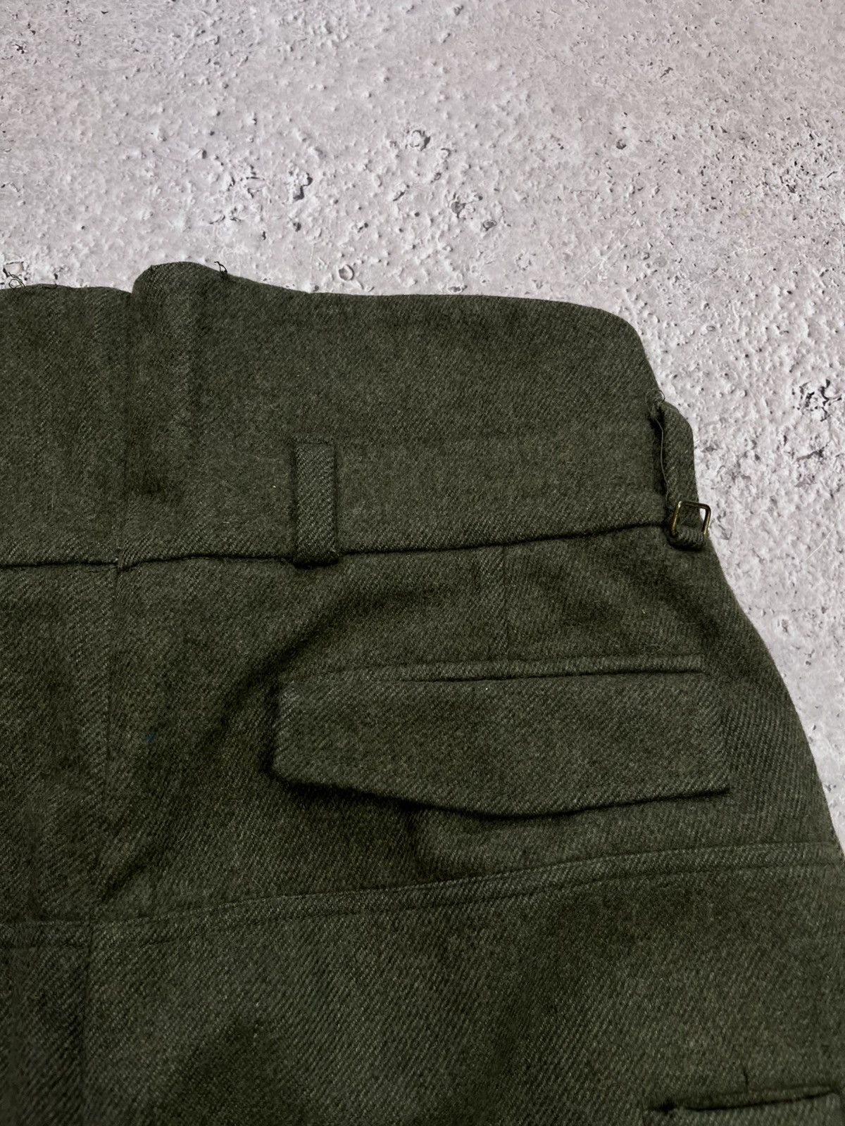 Other Jagdhund Loden Wool Alpine Hunting Breeches Green Pants 48 Size US 32 / EU 48 - 14 Thumbnail