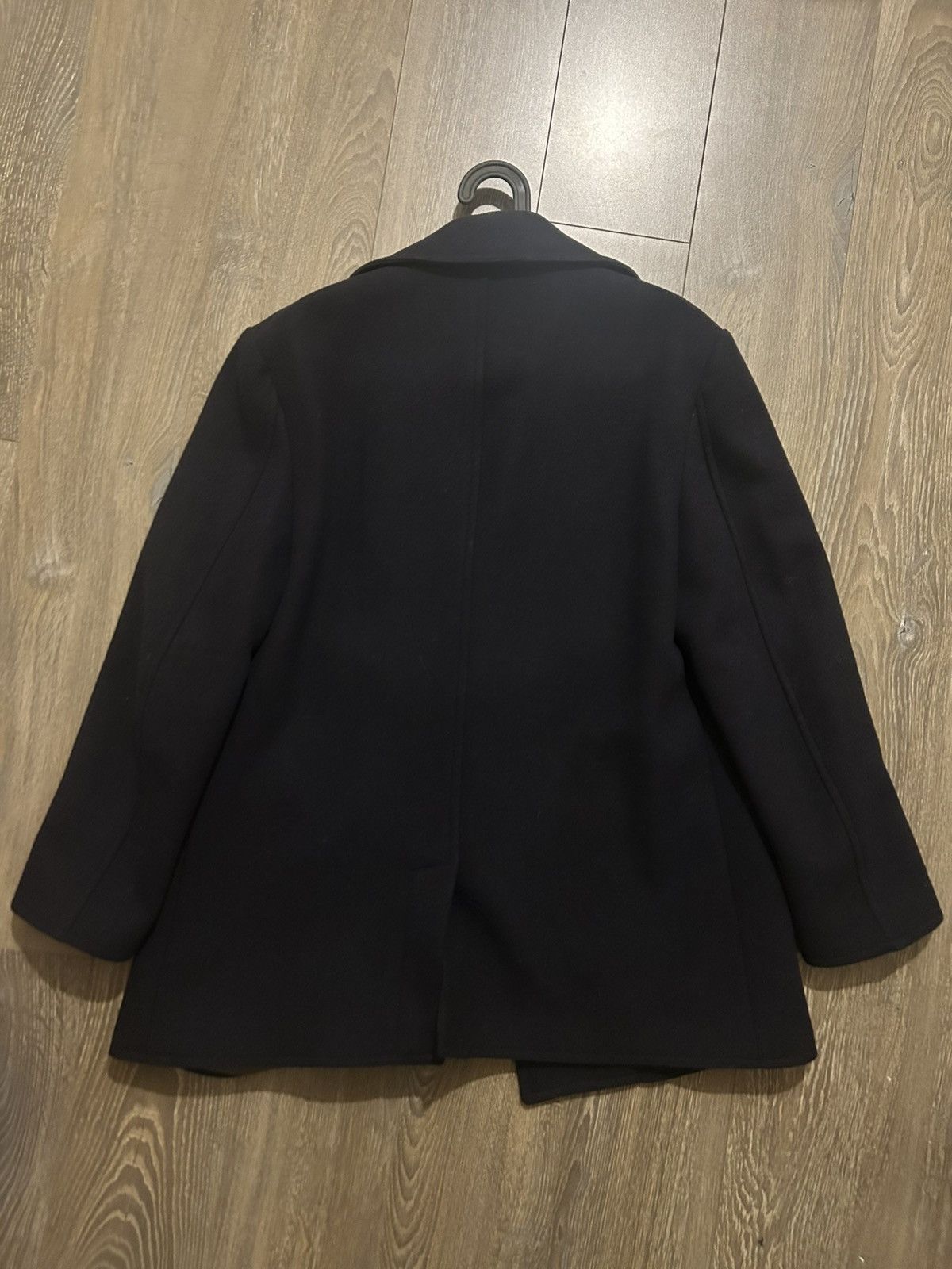 Moss Moss Navy Wool Double-breasted Peacoat Size US L / EU 52-54 / 3 - 3 Thumbnail