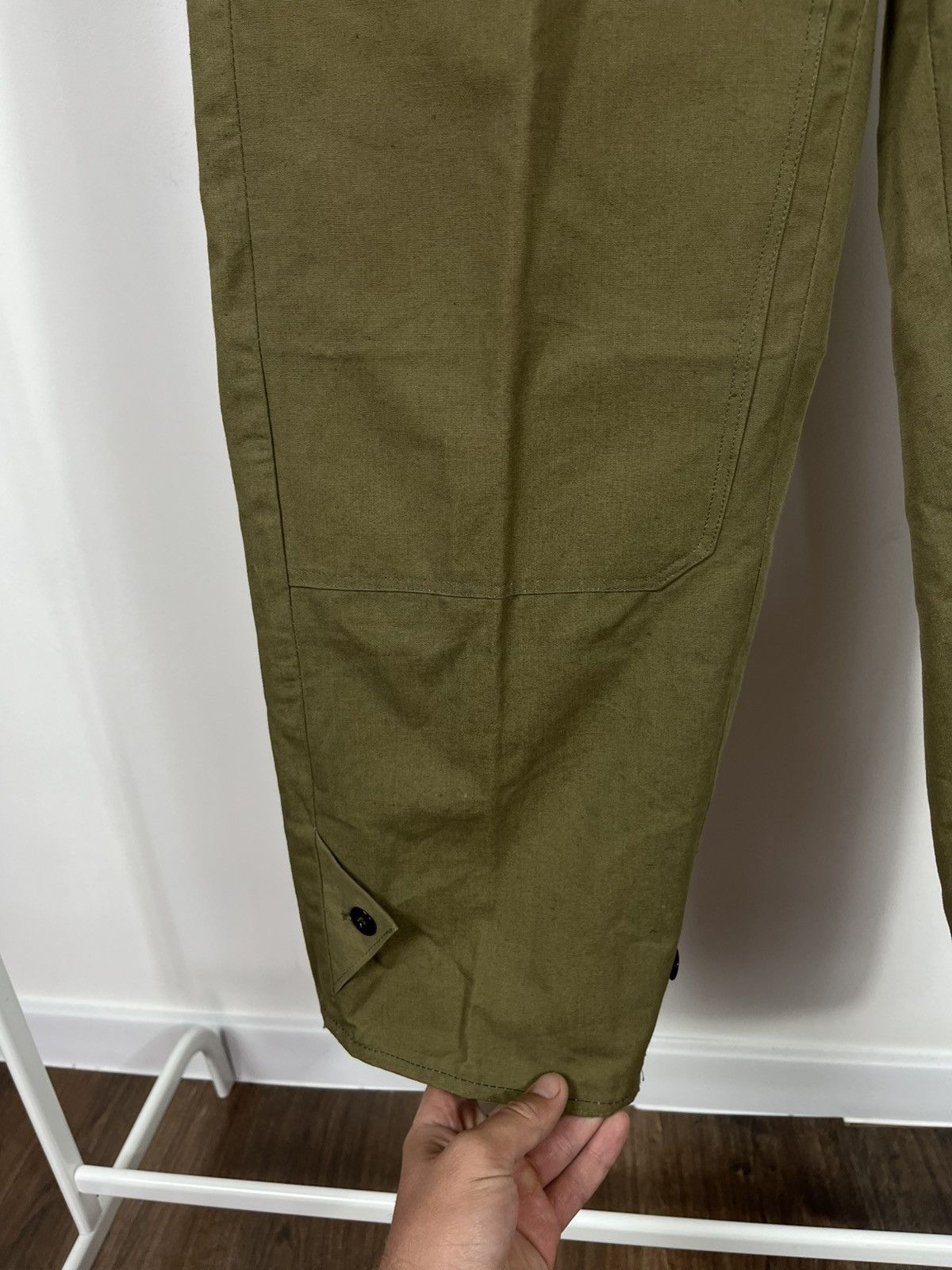 Vintage Vintage Czechoslovakian Army Field Pants Olive Green C-3 Size US 31 - 5 Thumbnail