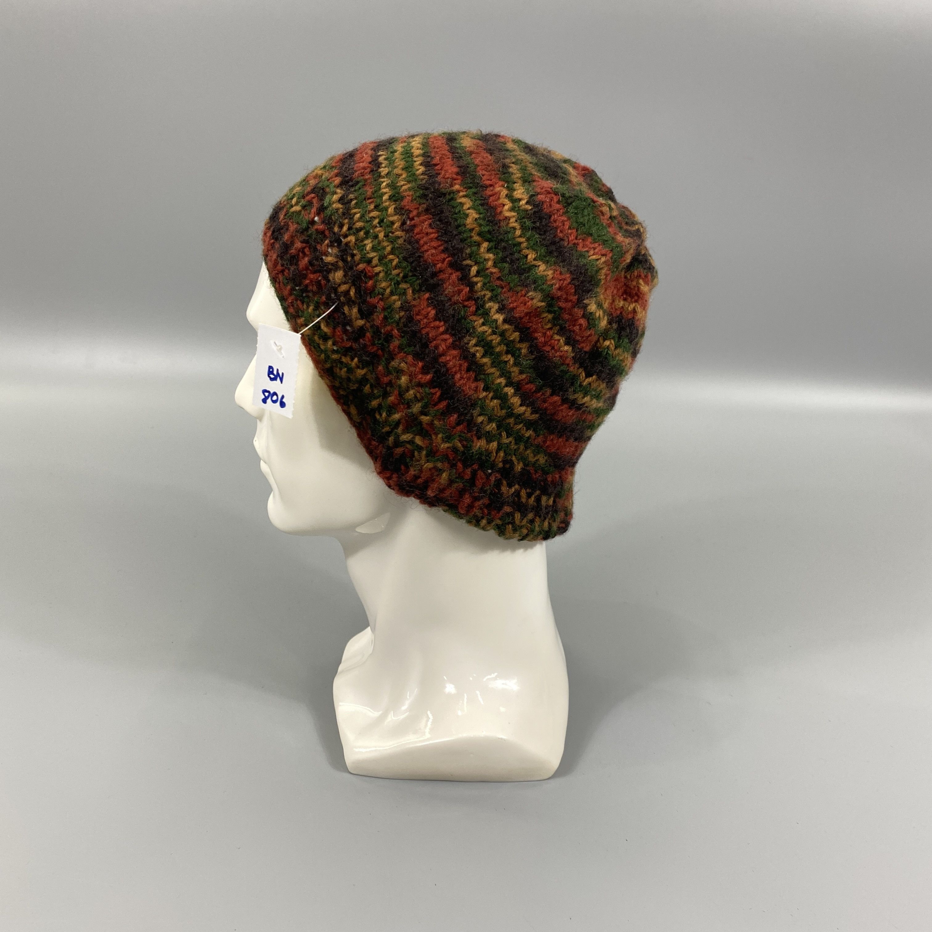 Japanese Brand Japanese Brand Multicolor Beanie -BN806 Size ONE SIZE - 1 Thumbnail