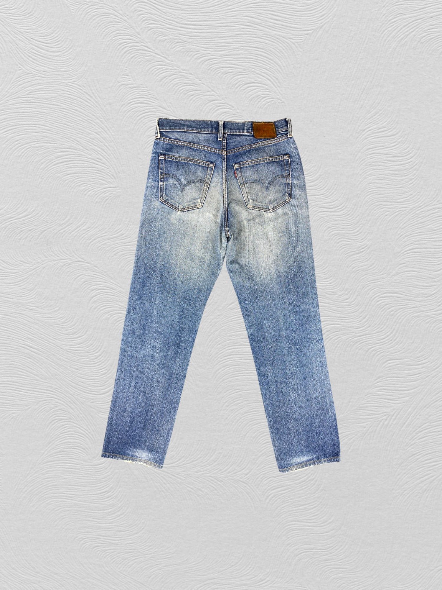 Levi's Distressed Blue Vintage Levi's 502 33x32 Denim -JN2153 Size US 33 - 2 Thumbnail