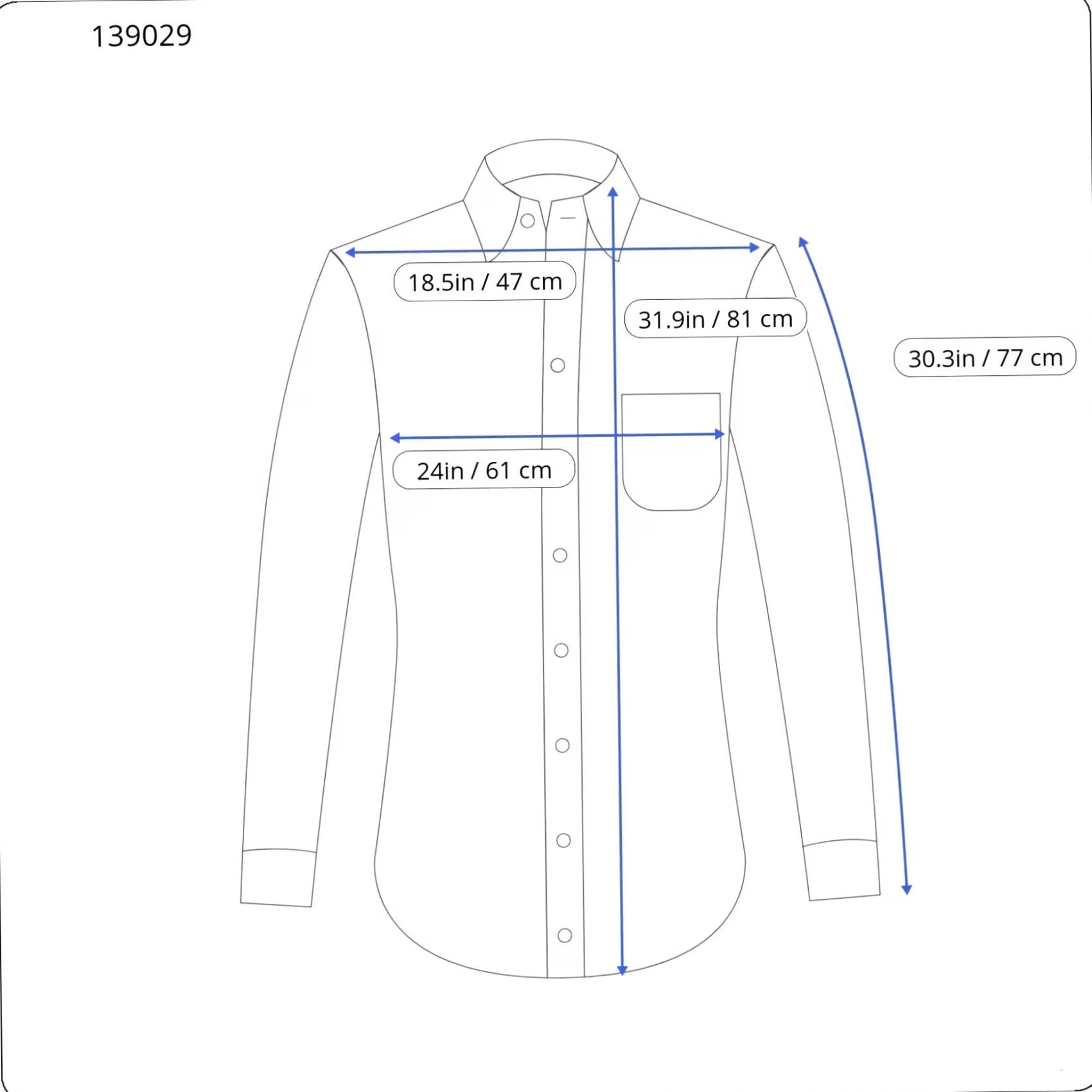Suitsupply Suitsupply Slim Fit Formal Shirt Men's XL Spread Collar Hidden Buttons White Dress Shirt Size 46R - 3 Thumbnail