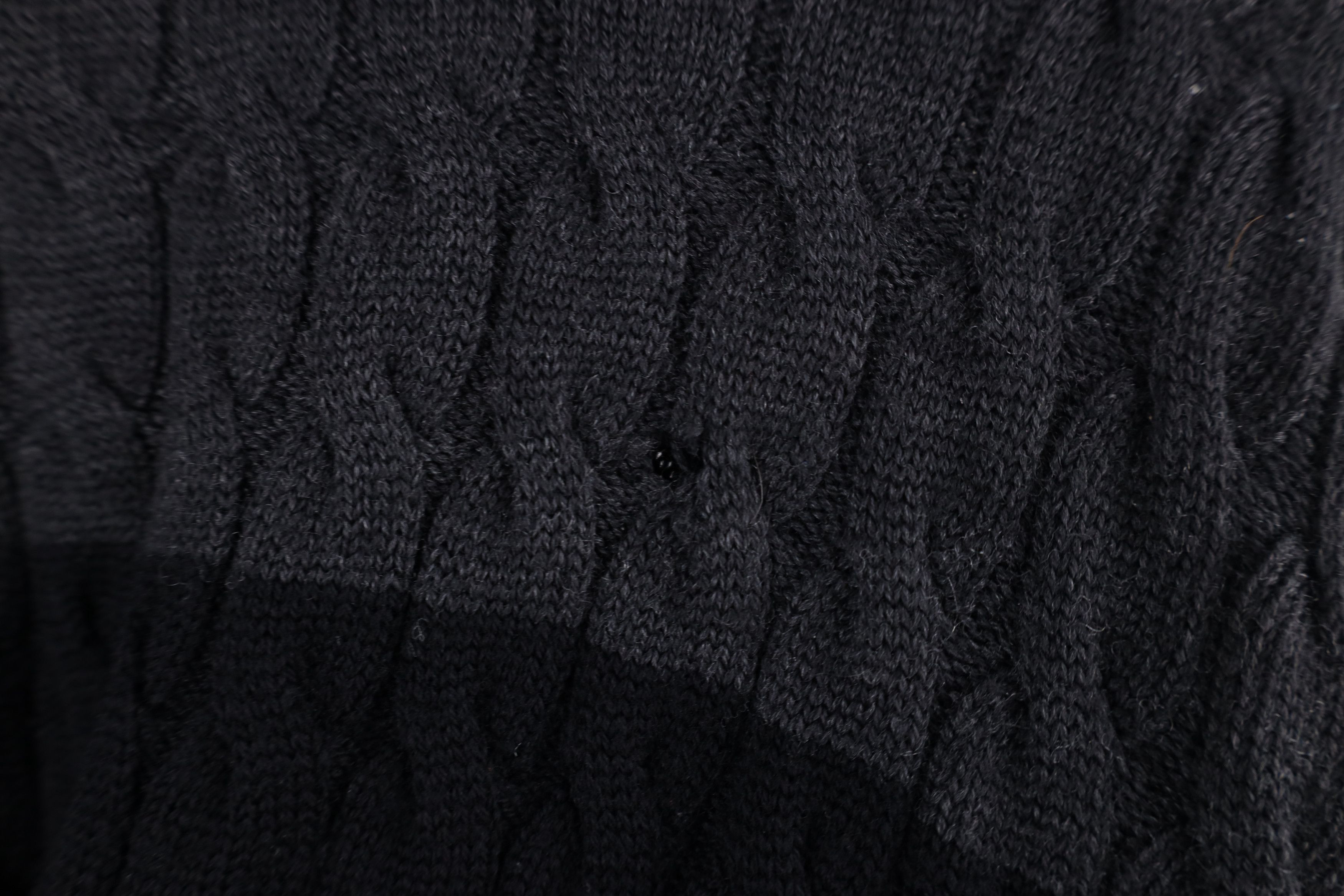 Paul & Shark × Vintage Paul & Shark Yachting Block Chunky Cable Knit Sweater Wool Size US L / EU 52-54 / 3 - 8 Thumbnail