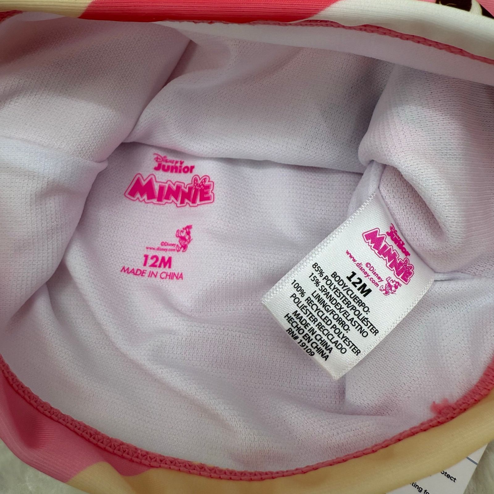 Disney NWT Disney Minnie 2-Piece Toddler Bikini/Tankini Set Size ONE SIZE - 4 Thumbnail
