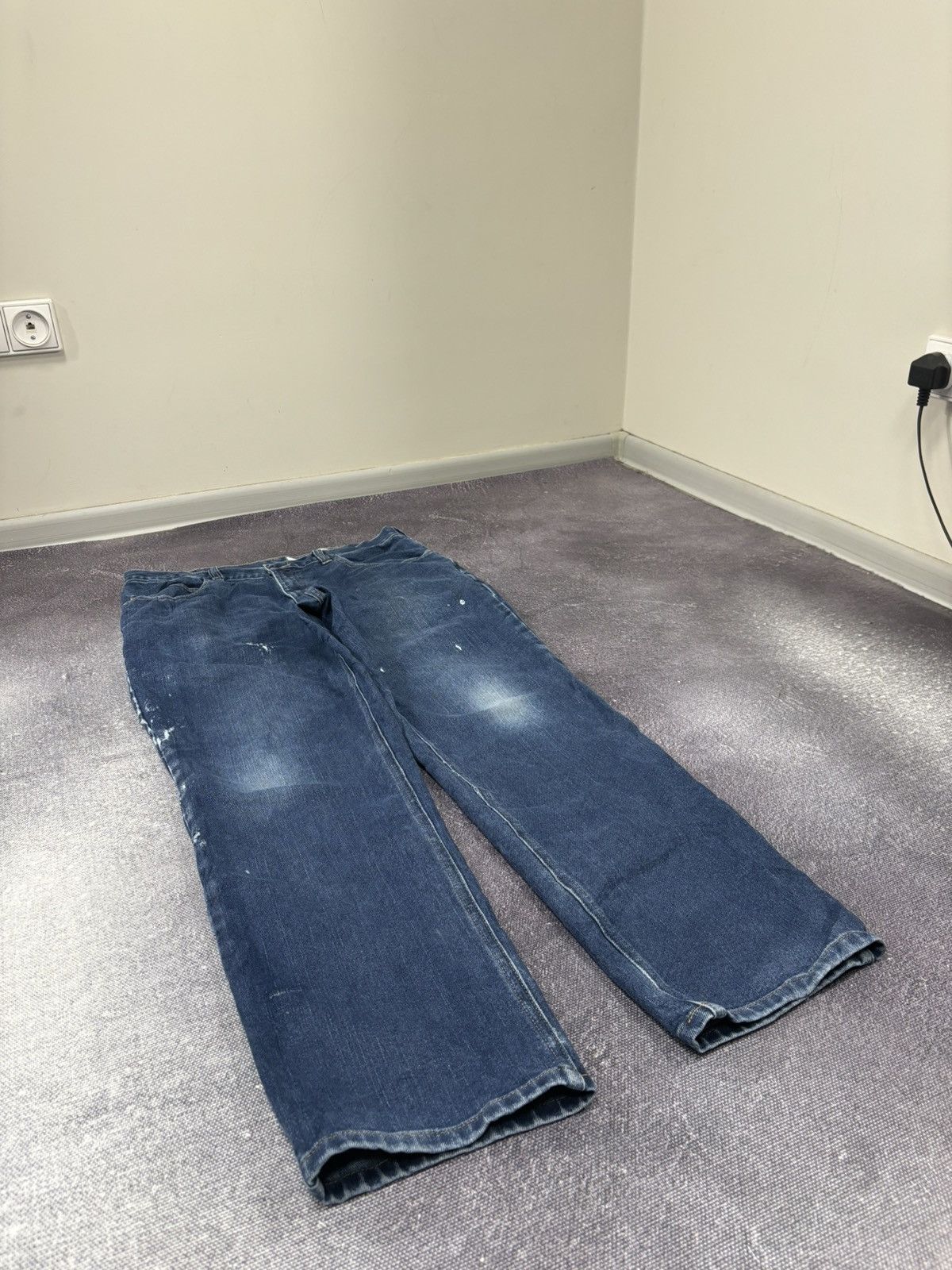 Carhartt Vintage Carhartt Modern Fit Blue USA Work Denim Jeans Size US 36 / EU 52 - 9 Thumbnail