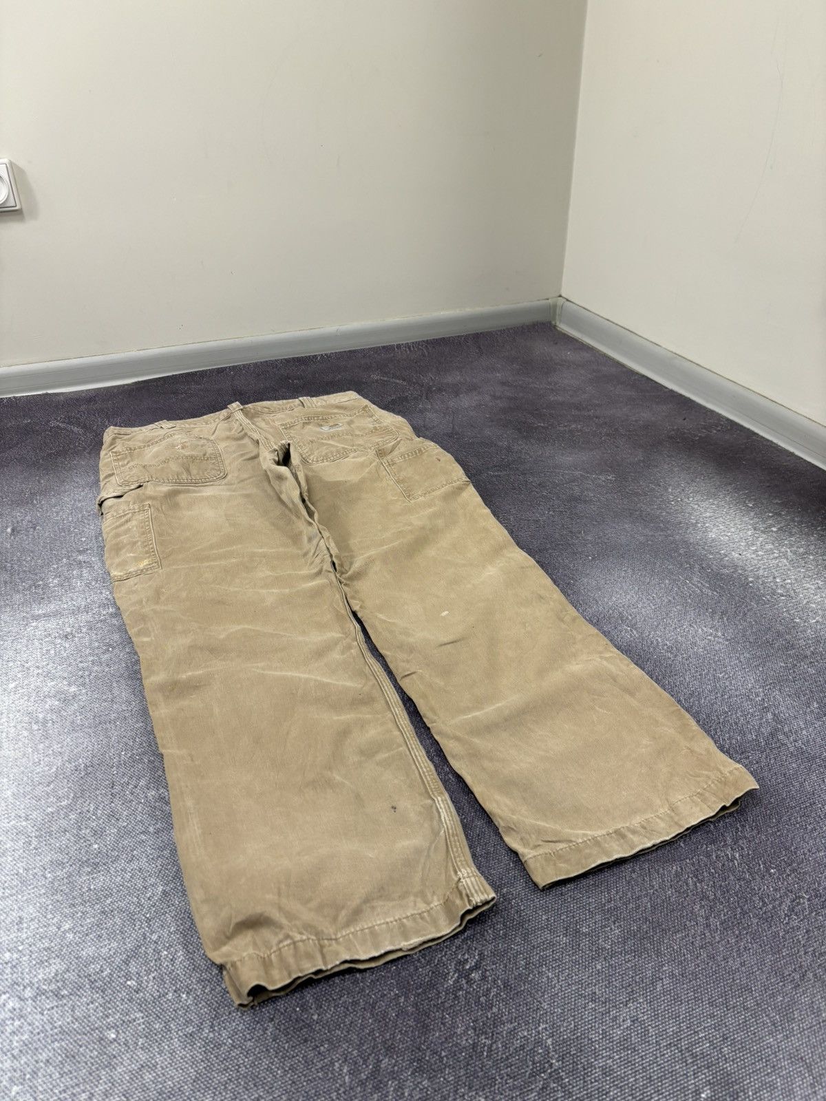 Carhartt Vintage Carhartt Relaxed Distressed Carpenter Baggy Pants Size US 36 / EU 52 - 4 Thumbnail