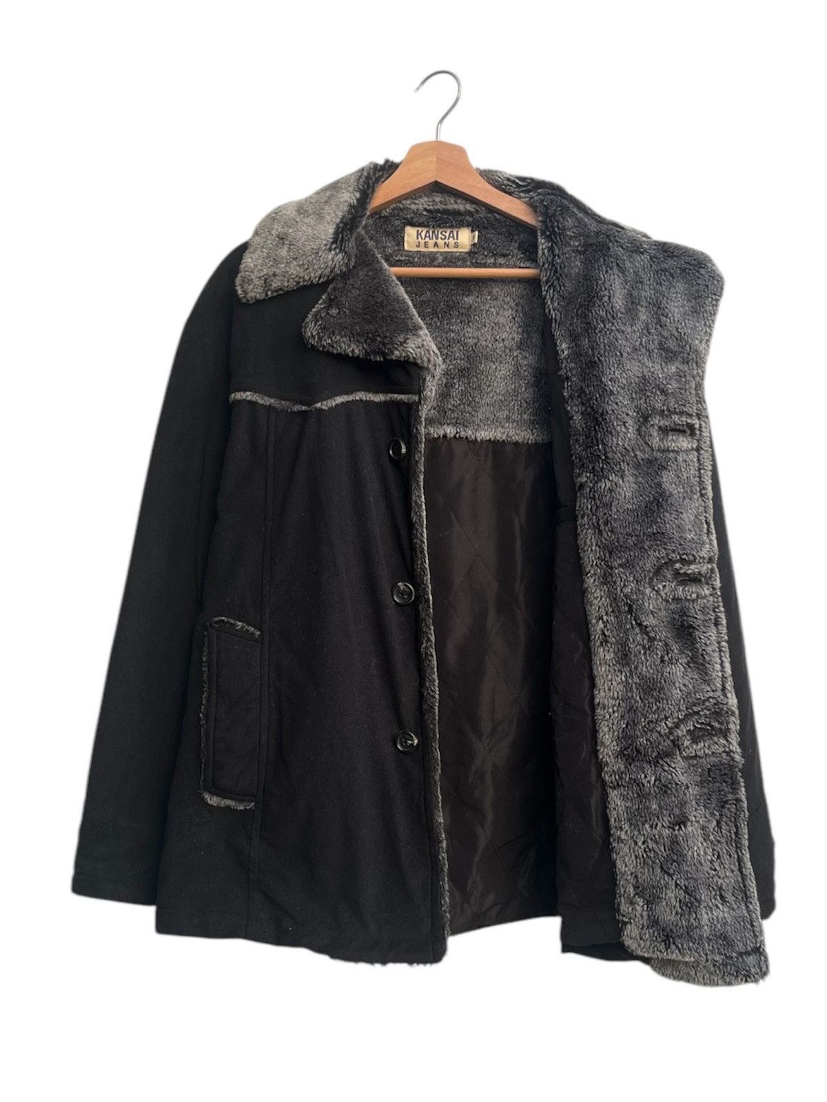 Japanese Brand × Kansai Yamamoto Vintage Kansai Jeans Jacket Size US M / EU 48-50 / 2 - 2 Thumbnail