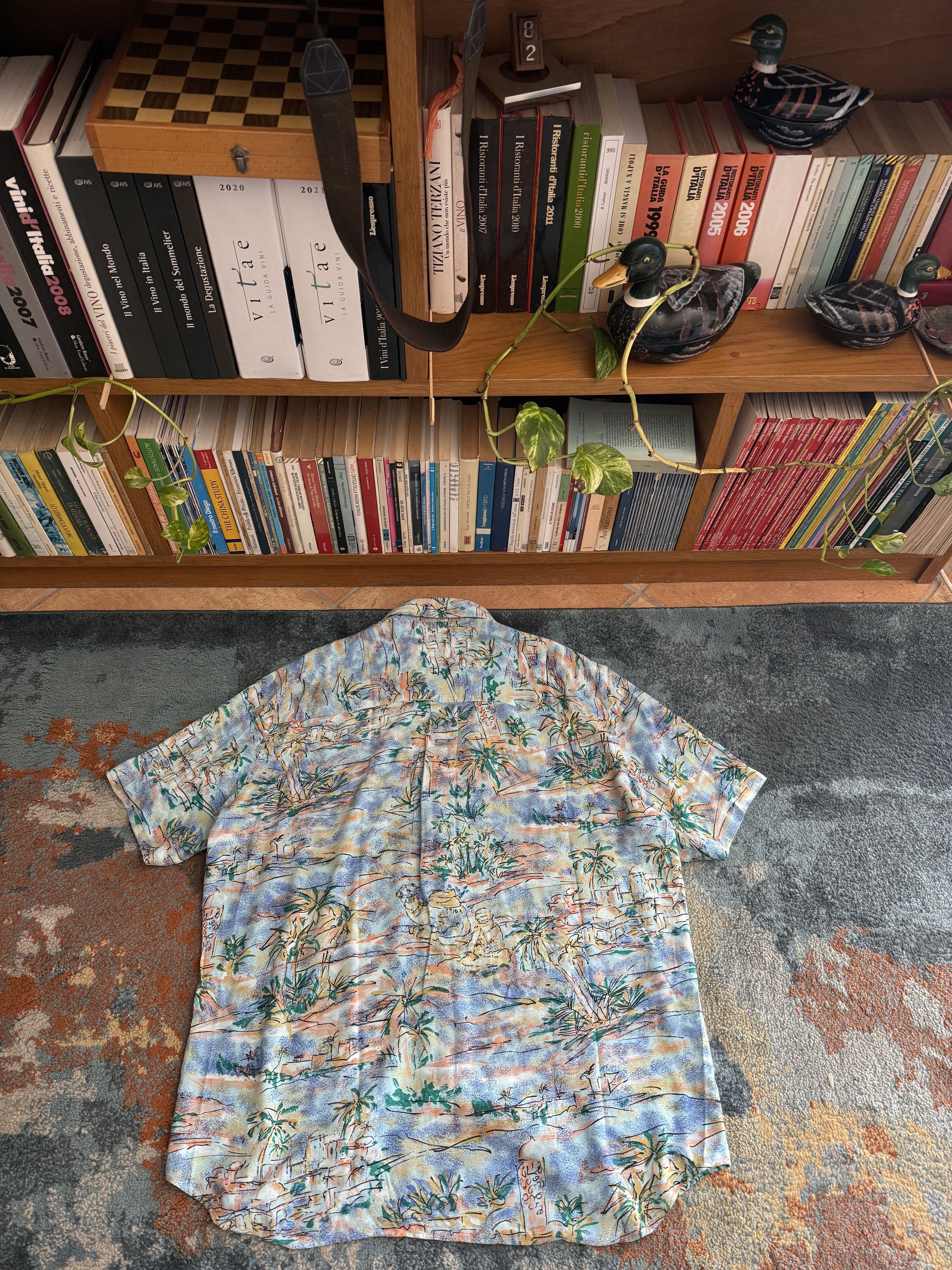Vintage Vintage 90s Crazy Hawaii Shirt Size US L / EU 52-54 / 3 - 3 Thumbnail