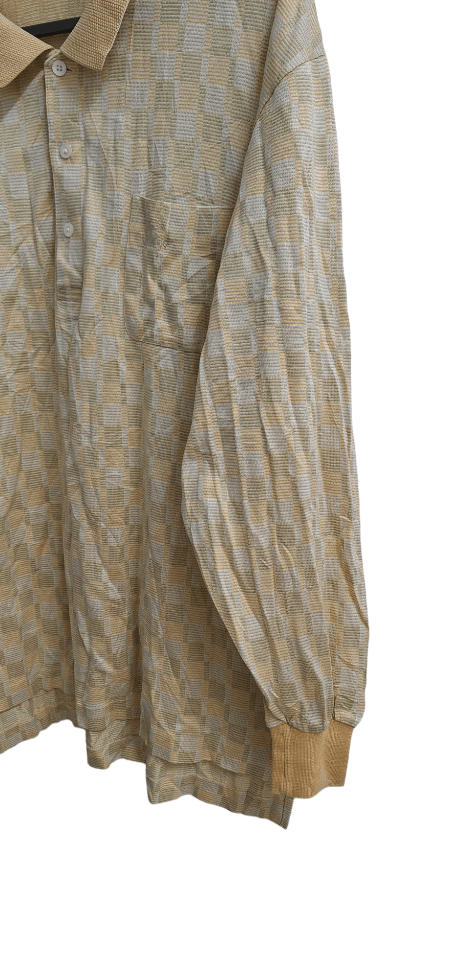Burberry × Vintage Vintage Burberry Check Longsleeve Size US L / EU 52-54 / 3 - 4 Thumbnail