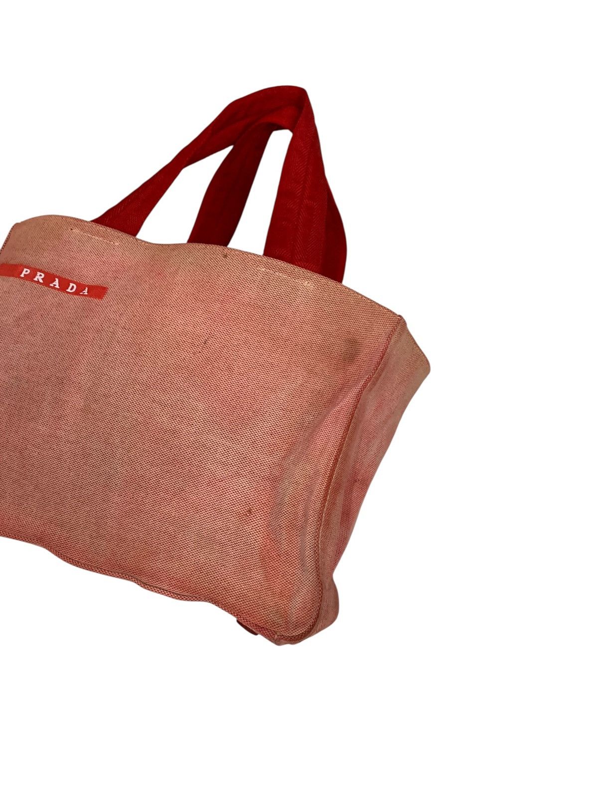 Prada Prada Linea Rossa Incrusted Leather Rosso Bag SS 1998 Size ONE SIZE - 4 Thumbnail