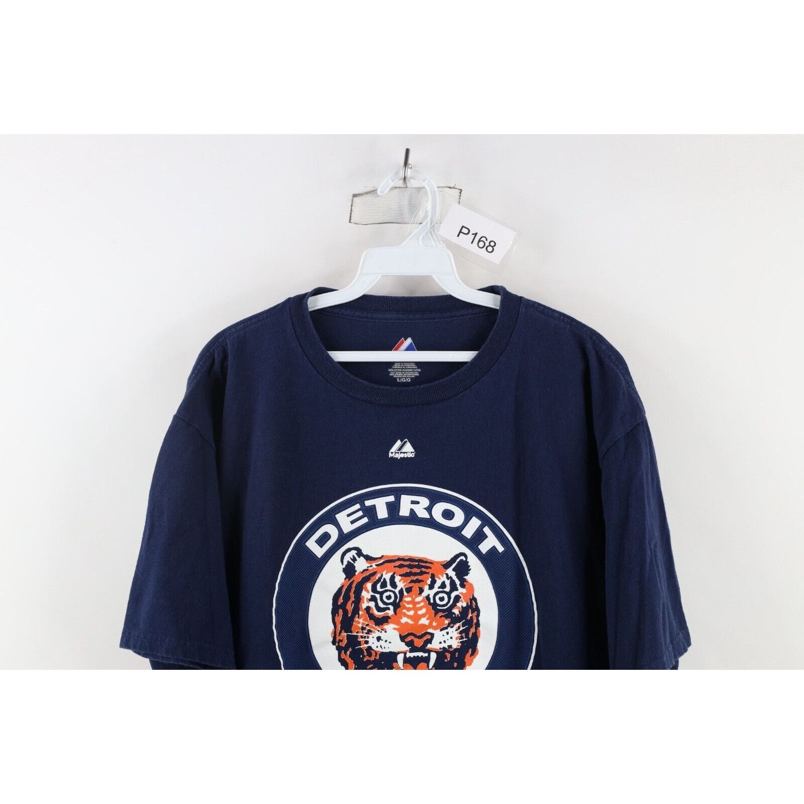 Majestic Vintage Majestic Faded Retro Logo Detroit Tigers T-Shirt Size US L / EU 52-54 / 3 - 2 Thumbnail