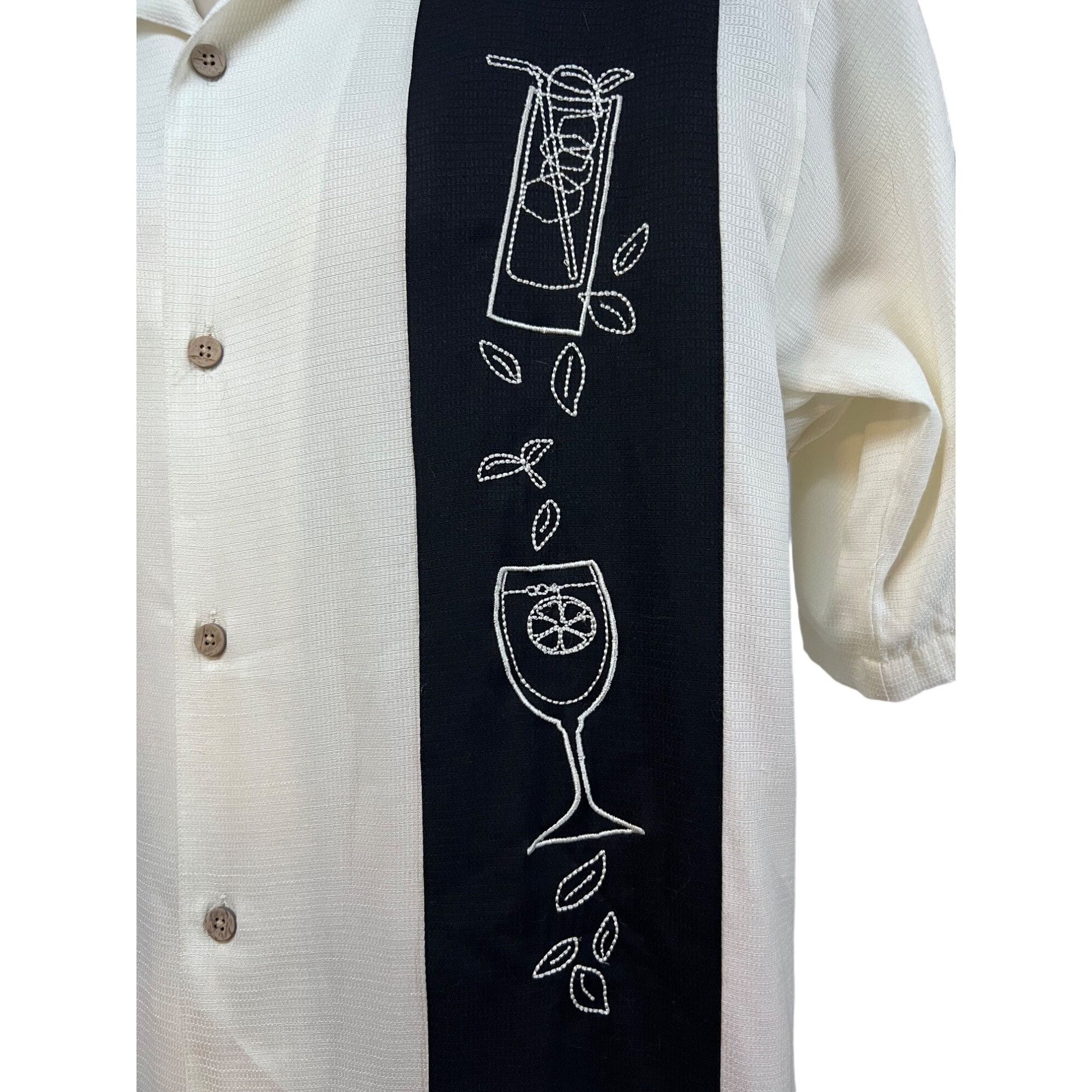 Vintage Monte Carlo Retro Rockabilly Embroidered Button Up Shirt Med Size US M / EU 48-50 / 2 - 4 Thumbnail
