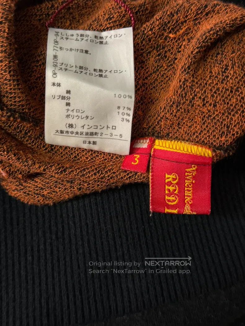 Vivienne Westwood Vivienne Westwood Black Pixel Orange Big Saturn Deformatio Size L / US 10 / IT 46 - 7 Thumbnail