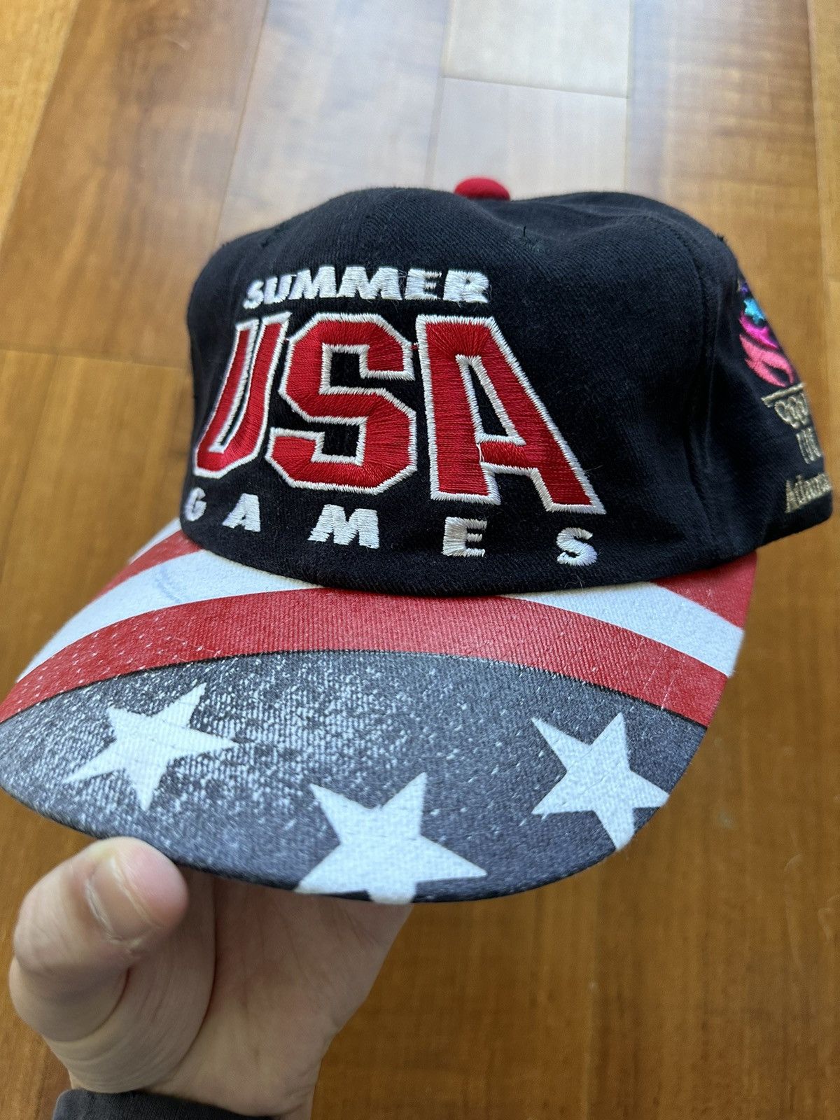 Vintage Vintage 90s Starter Atlanta 96 Summer USA Games Snapback Size ONE SIZE - 4 Thumbnail
