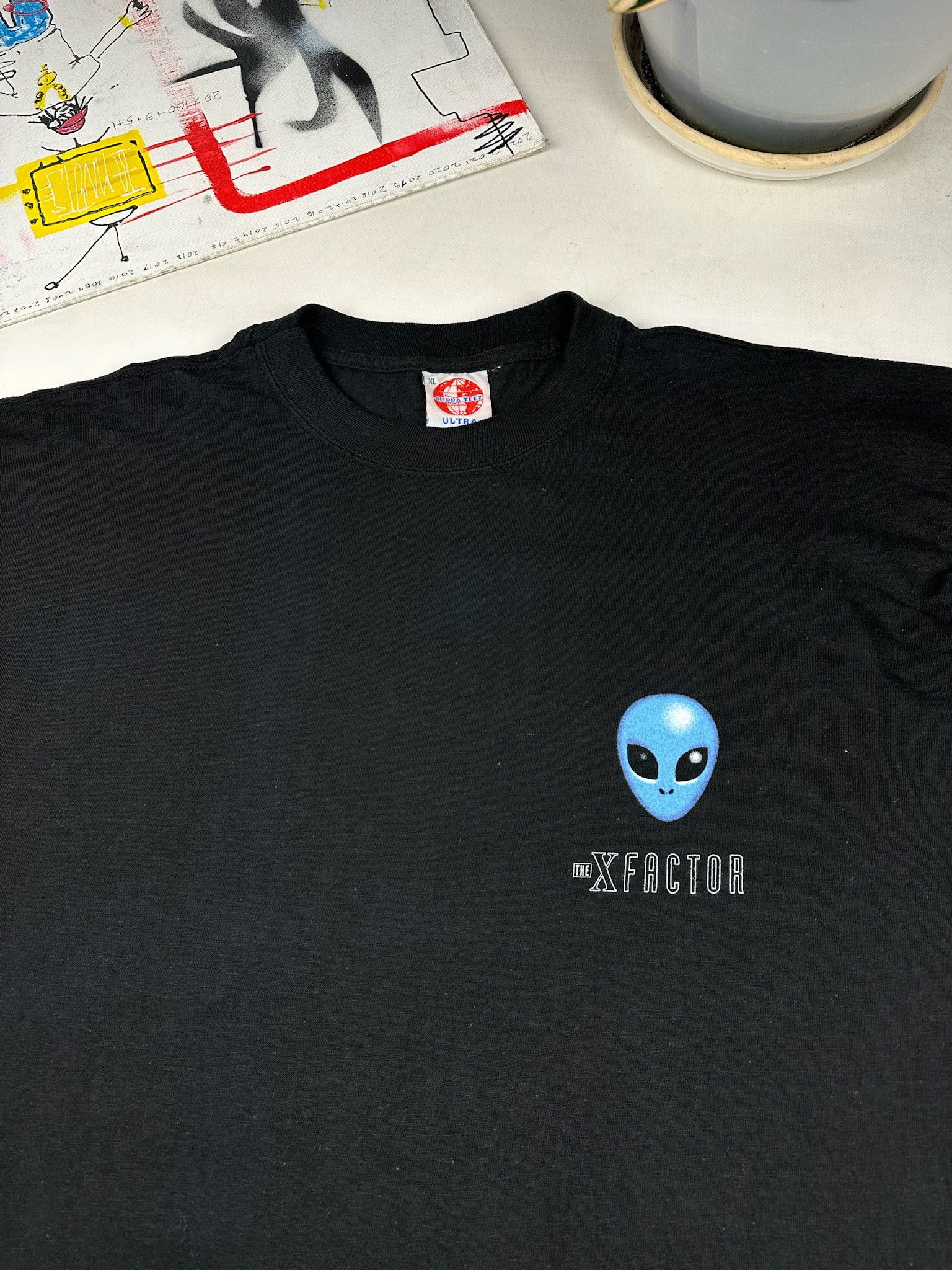 Vintage Vintage Alien T-Shirt x files style Size US XL / EU 56 / 4 - 1 Thumbnail