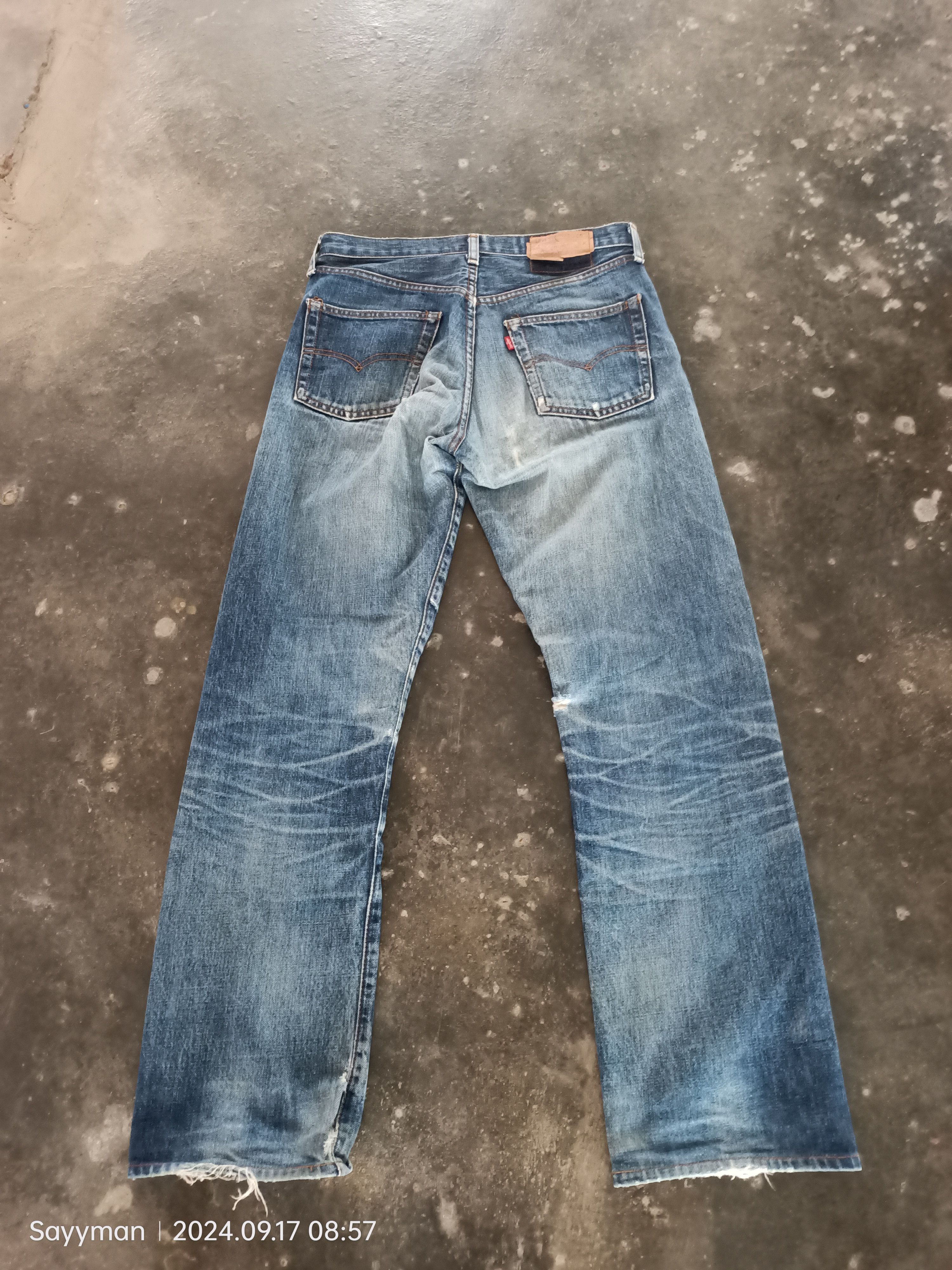 Levi's × Vintage Vintage Levi's 502 Big E Japan Jeans Size 32x31 Size US 32 / EU 48 - 7 Thumbnail