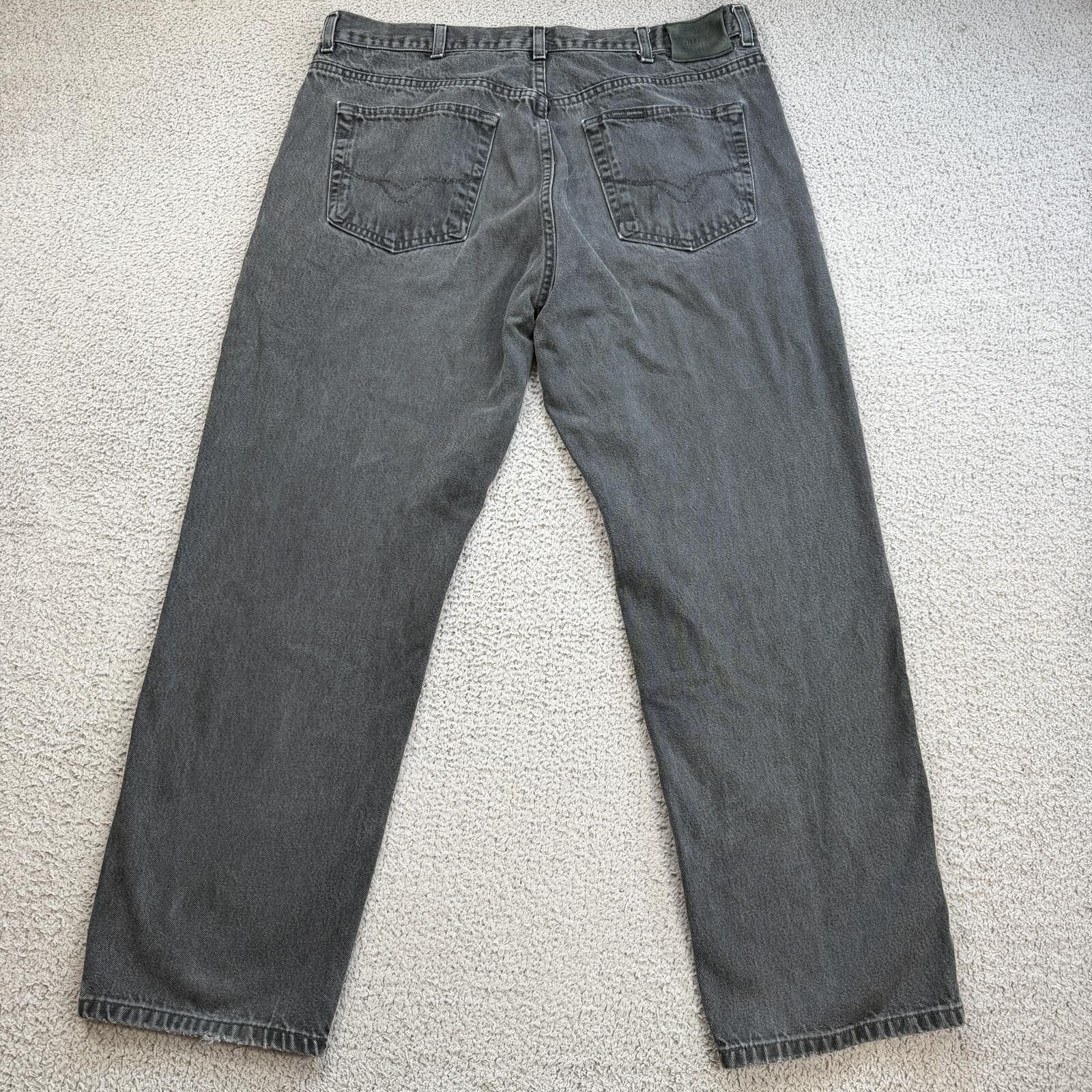 Harley Davidson Vintage Harley Davidson Black Denim Jeans Relaxed Y2K 36x30 Size US 36 / EU 52 - 2 Thumbnail
