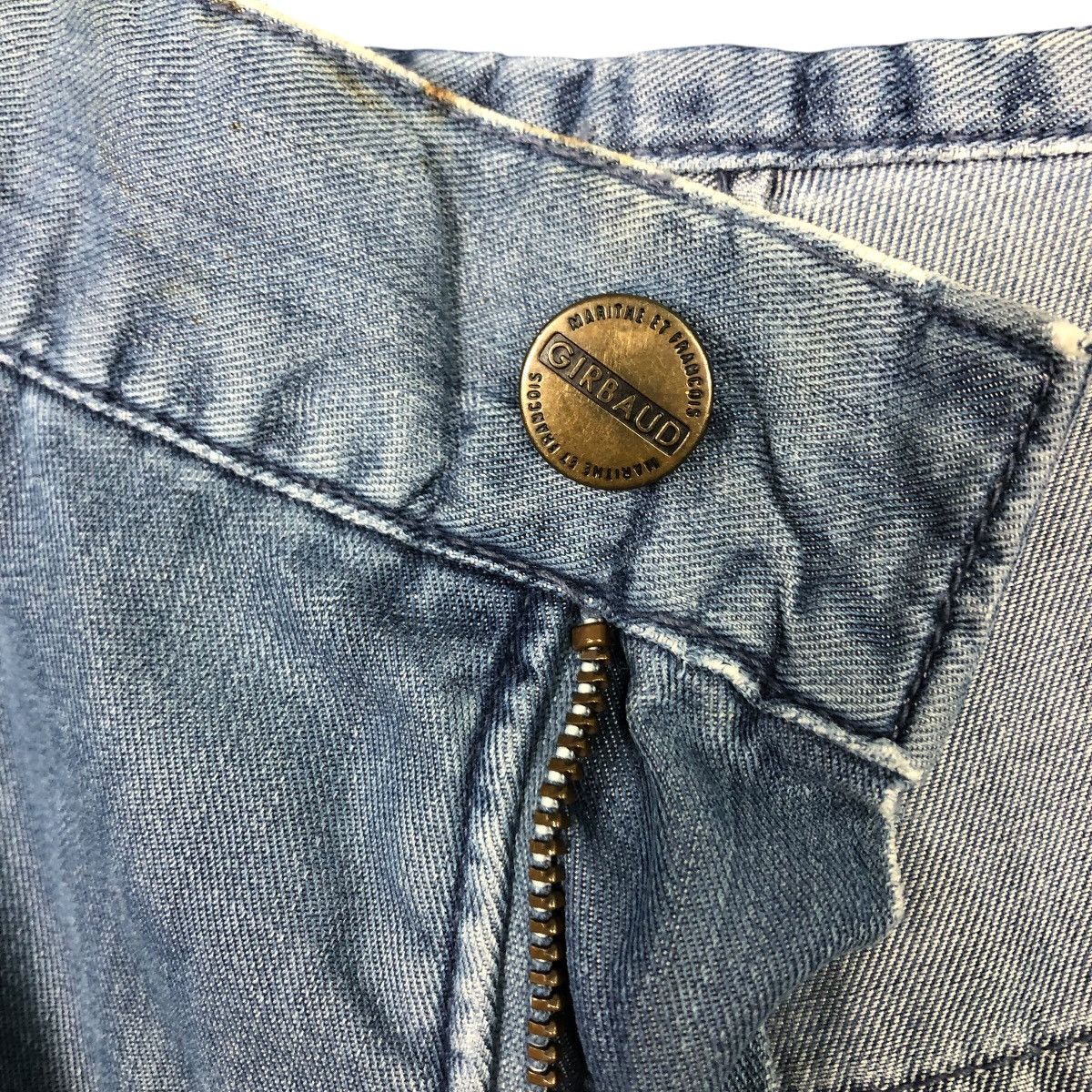 Marithe + Francois Girbaud French Workwear Blue Wide Pants – Marthe Girbaud Size 32" / US 10 / IT 46 - 18 Thumbnail