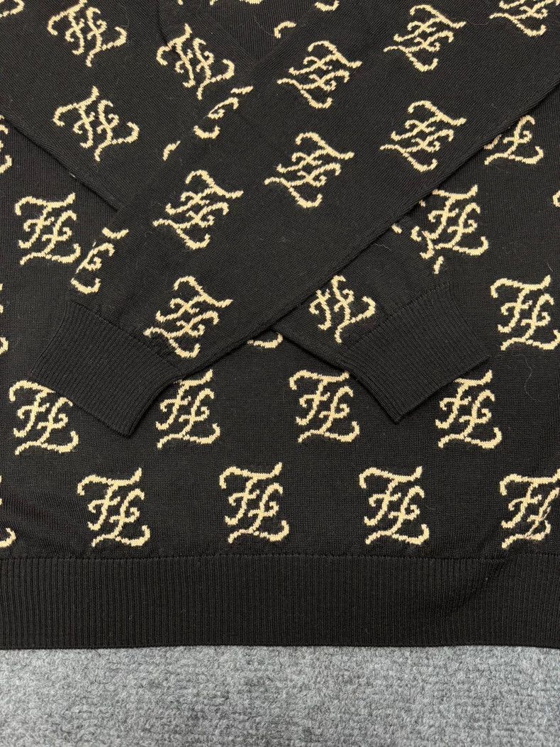 Fendi Fendi High Neck Printed Sweater Size 54 Size US L / EU 52-54 / 3 - 5 Thumbnail