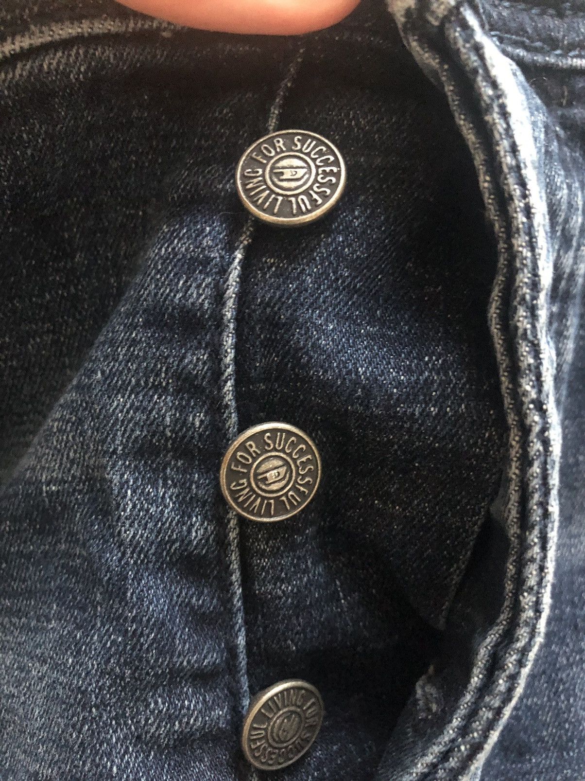 Diesel × Vintage DIESEL 078 RARE VINTAGE QUALITY DESIGNER DENIM PANTS JEANS Size US 32 / EU 48 - 3 Thumbnail