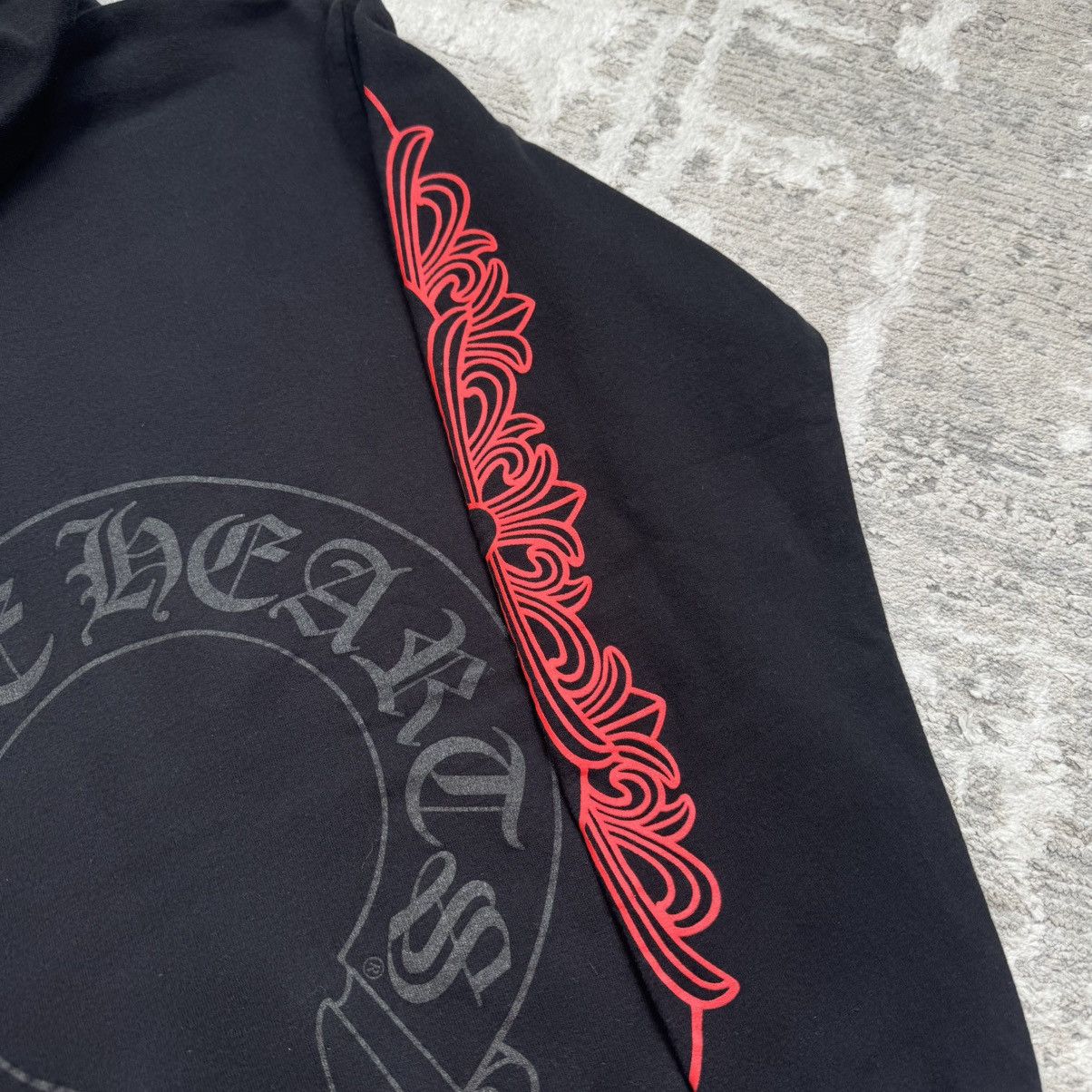 Chrome Hearts Horseshoe floral pullover hoodie Size US XS / EU 42 / 0 - 4 Thumbnail