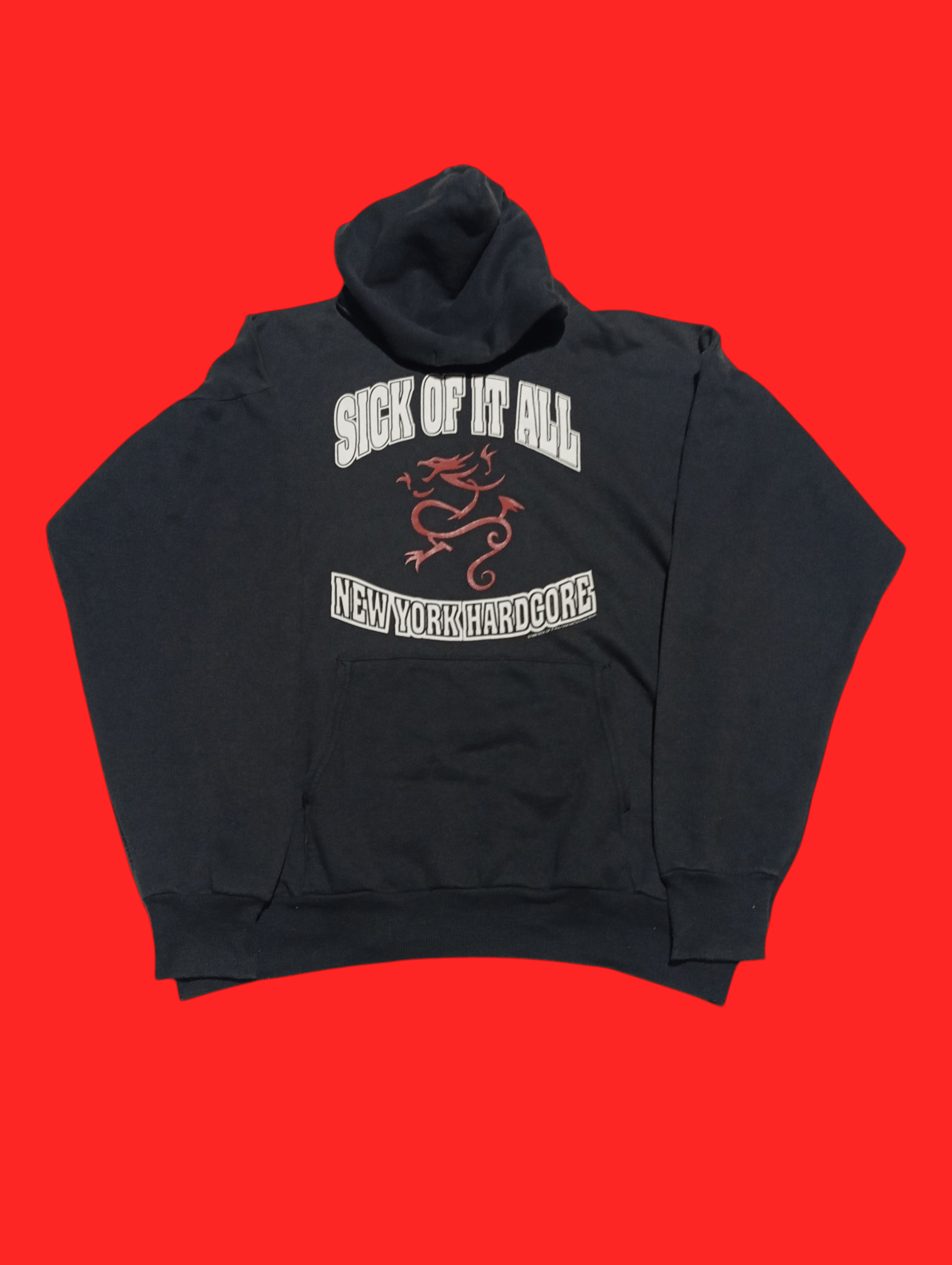 Band Tees Vintage Sick Of It All NYHC Hoodie Size US L / EU 52-54 / 3 - 2 Thumbnail