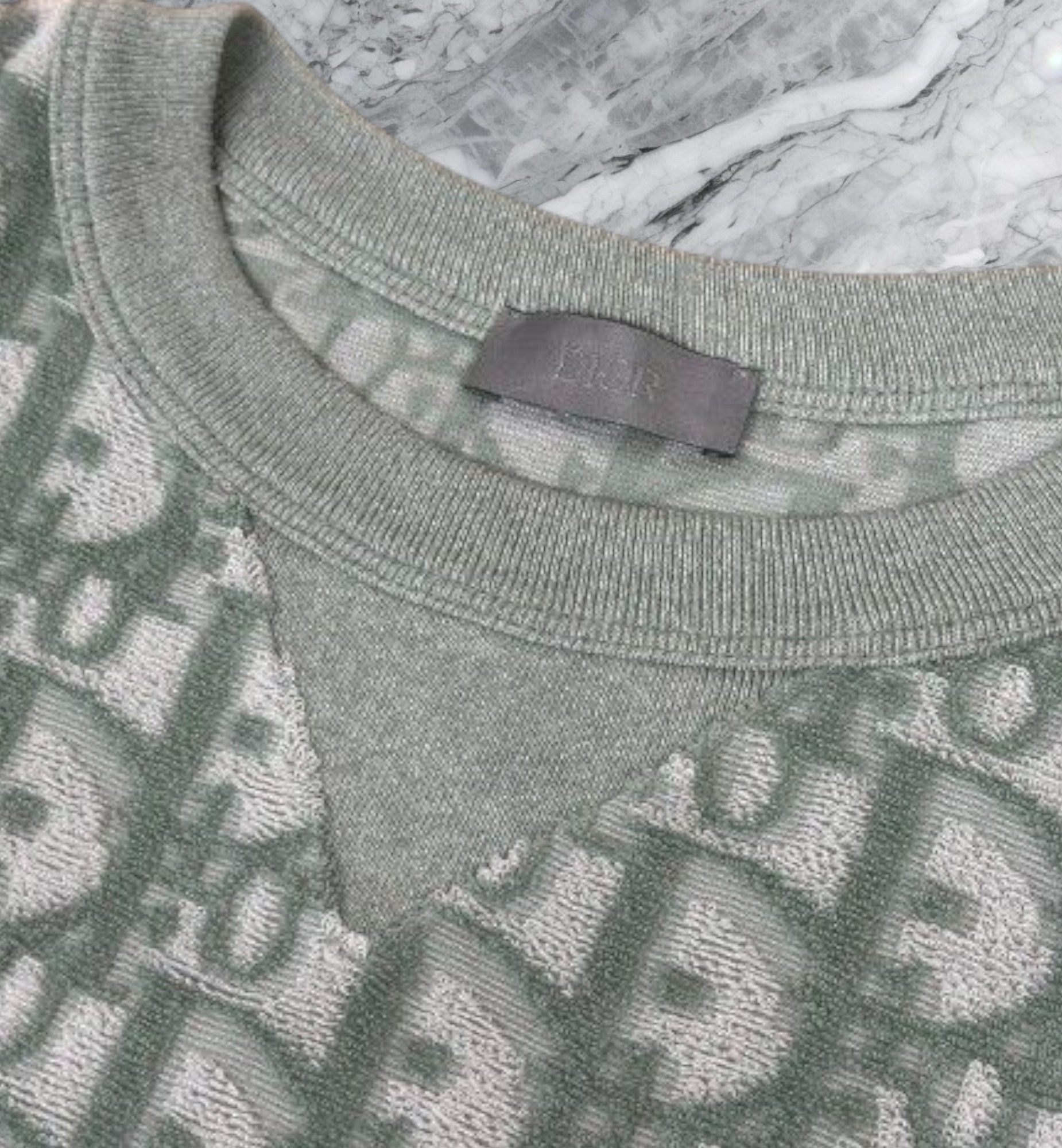 Dior Dior Oblique Monogram T-shirt Crewneck Tee Size US L / EU 52-54 / 3 - 5 Thumbnail