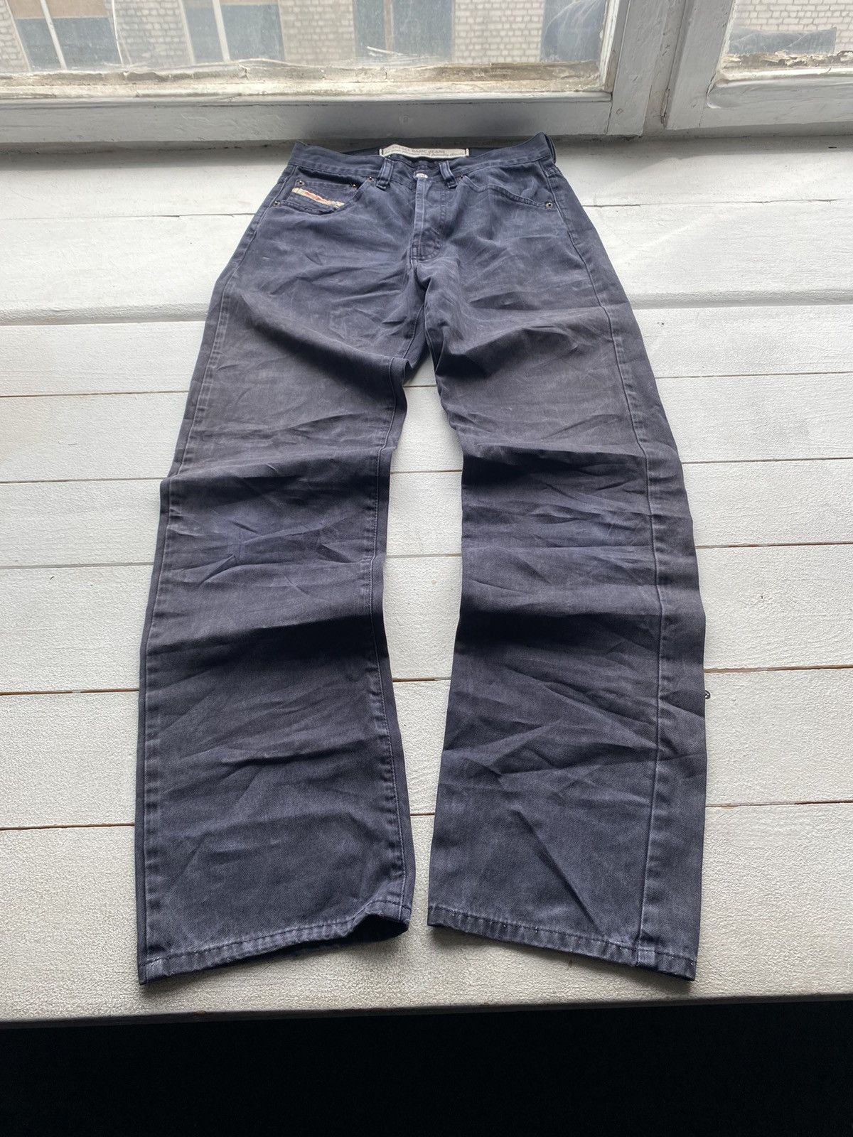 Diesel 🔥PUNK DIESEL WASHED FADED DISTRESSED CHINO PANTS 29 Mens y2k Size US 29 - 15 Thumbnail
