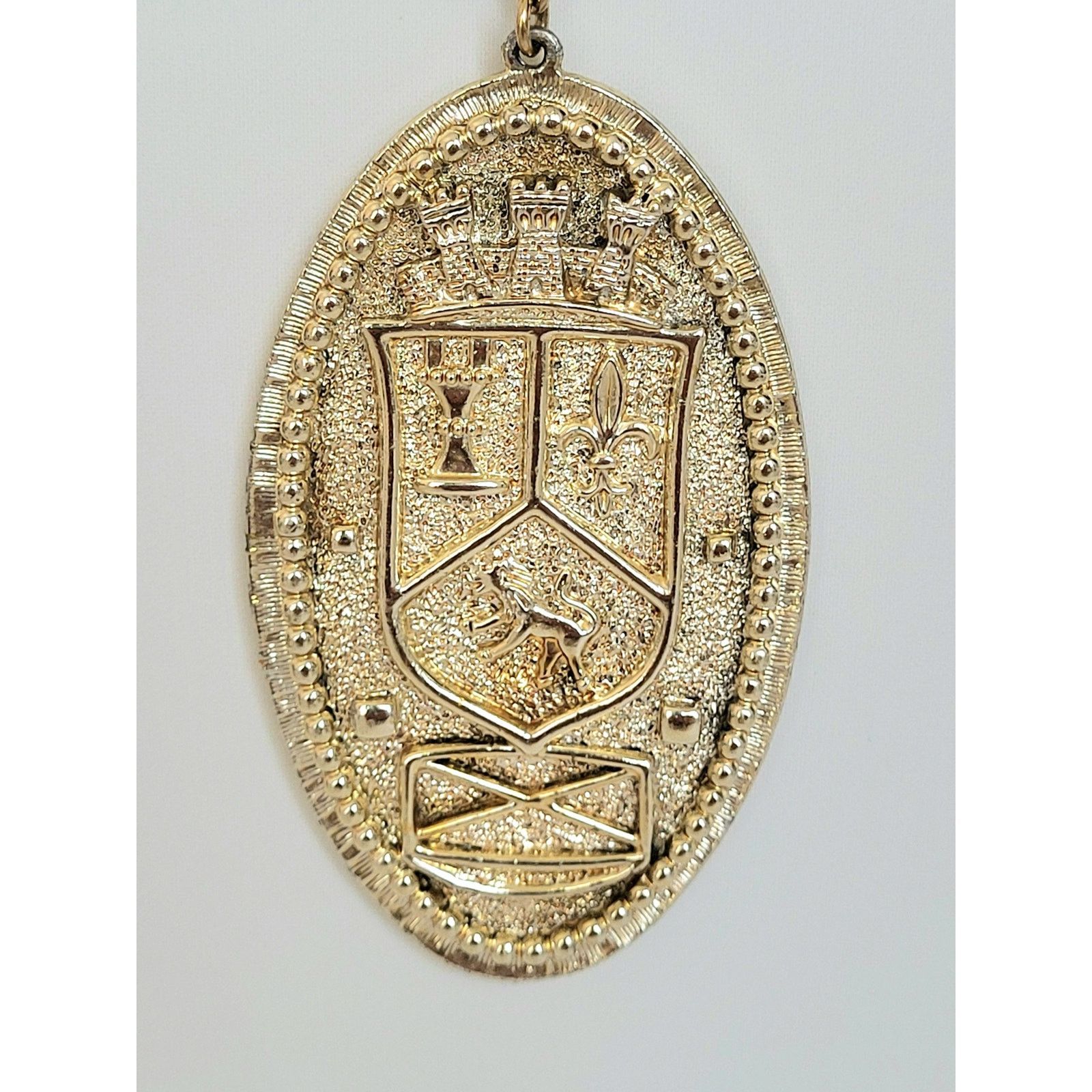 Other Vintage Emmons Medallion Token Necklace Gold Size ONE SIZE - 3 Thumbnail