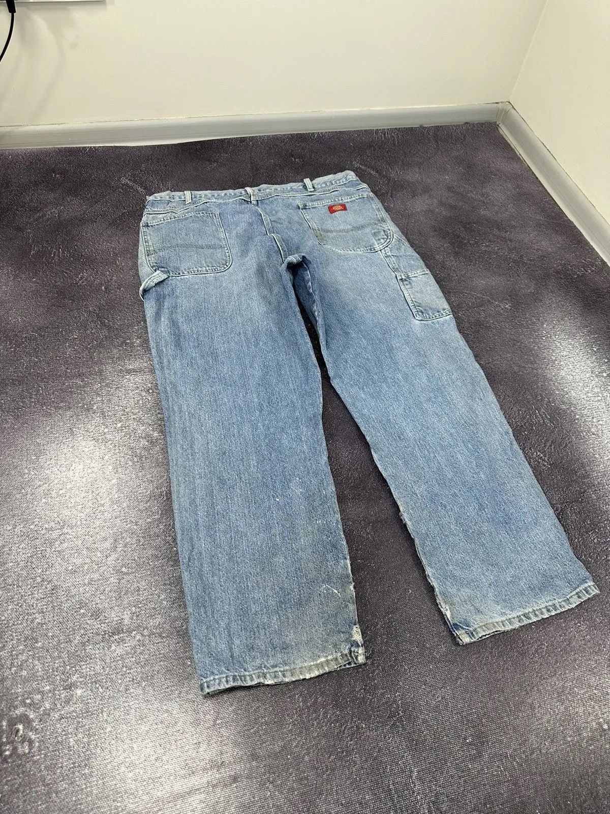 Dickies × Vintage Vintage Dickies Y2K American Light Blue Denim Hype Jeans Size US 42 / EU 58 - 3 Thumbnail