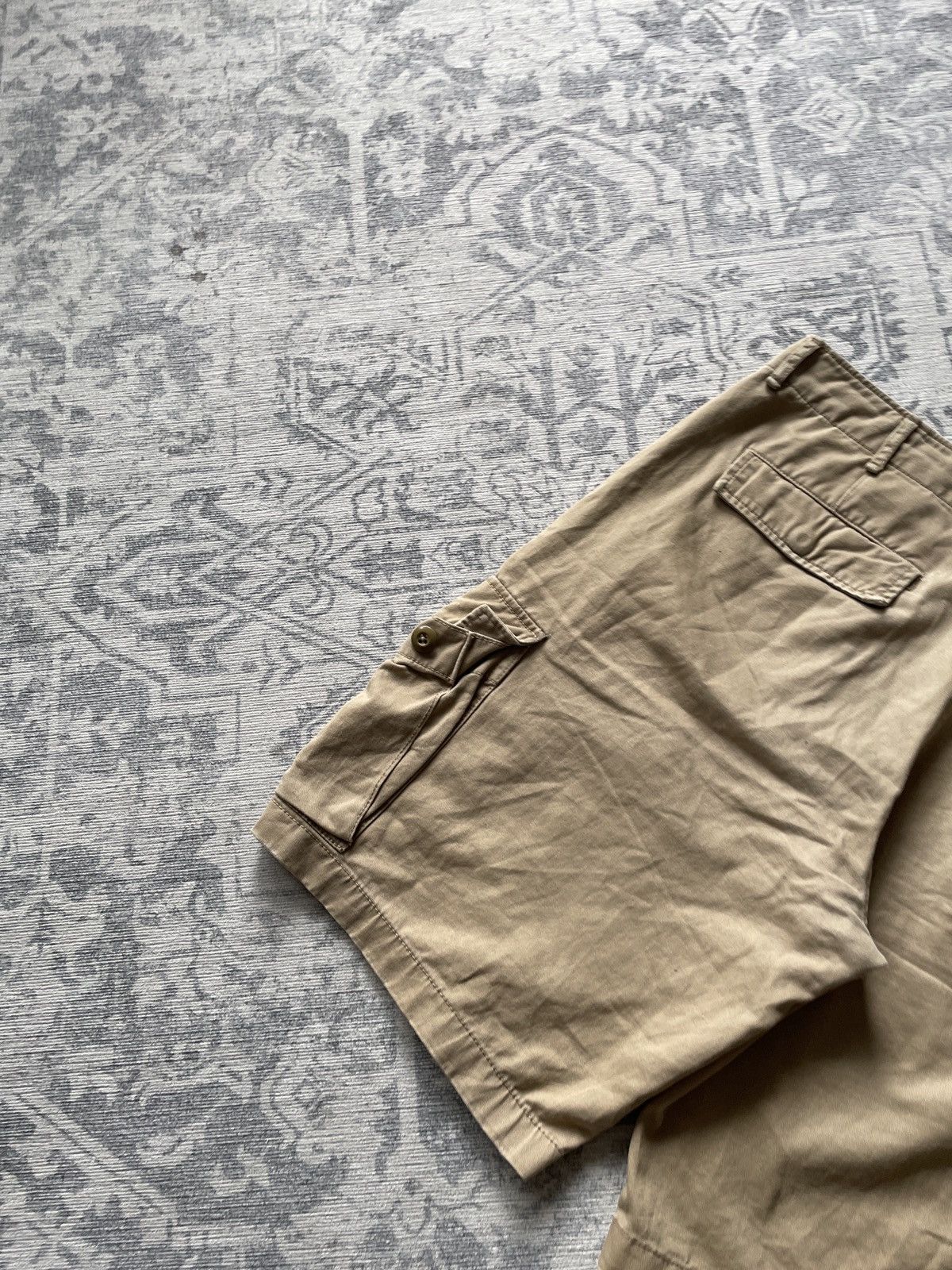 Polo Ralph Lauren Ralph Lauren Vintage Cargo Shorts Denim Supply Baggy Wide Size US 34 / EU 50 - 9 Thumbnail