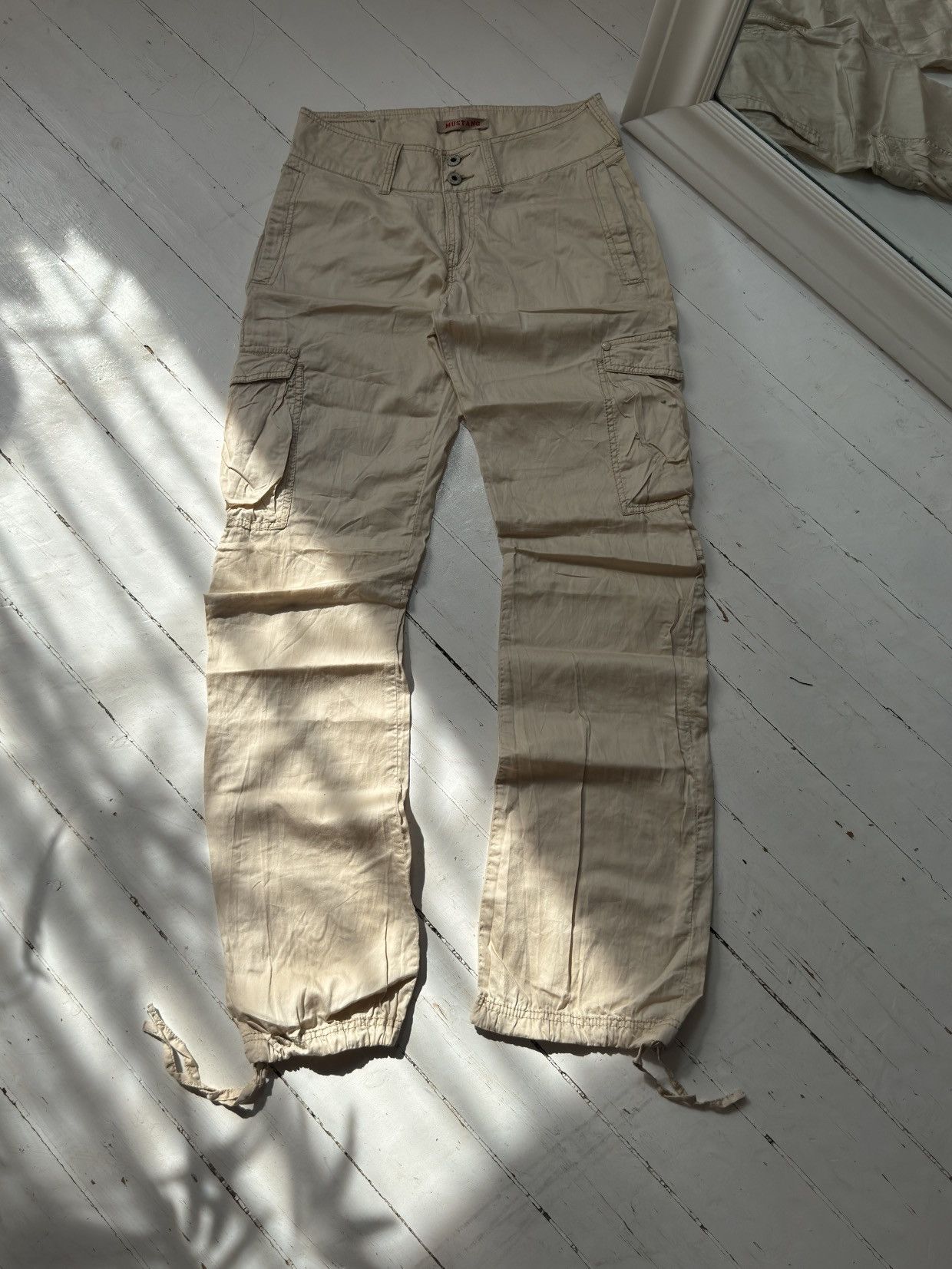 Mustang VINTAGE MUSTANG 2000s GORPCORE PANTS Size 28" / US 6 / IT 42 - 1 Thumbnail