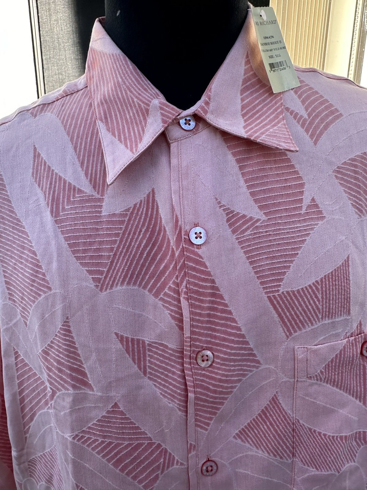 Tori Richard New Tori Richard Hawaiian Print Orange Full Button Men's XL Size US XL / EU 56 / 4 - 3 Thumbnail