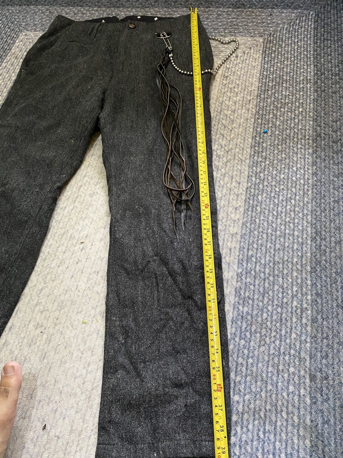 Japanese Brand × PPFM × Seditionaries PPFM DISTRESSED 'DESTRUCT' PANT Size US 32 / EU 48 - 13 Thumbnail