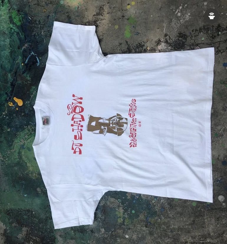 Rap Tees 1998 DJ Shadow "Preemptive Strike” promo shirt. Size US XL / EU 56 / 4 - 5 Thumbnail