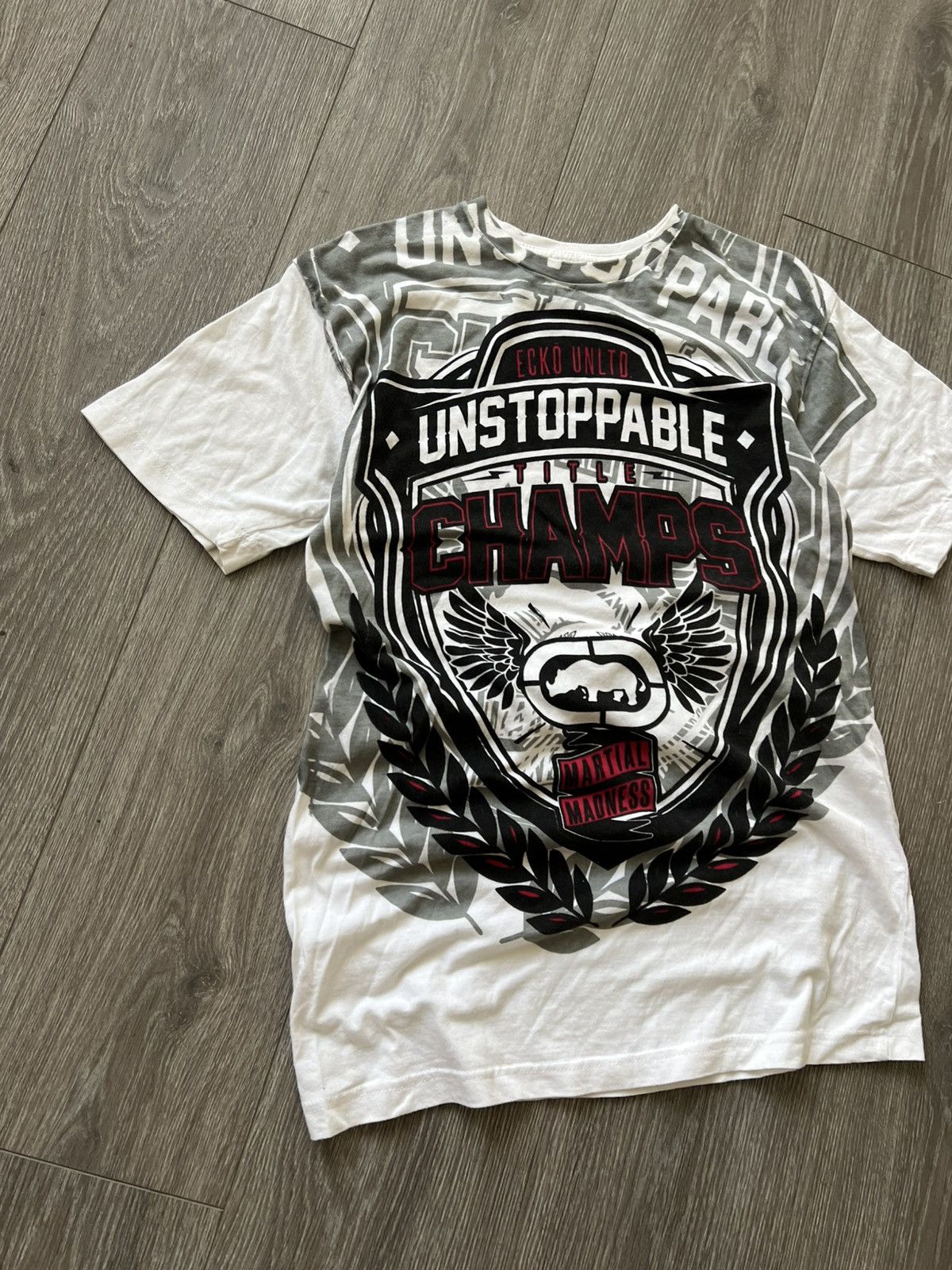 Ecko Unltd. Vintage Ecko Unltd T-Shirt MMA Tee Size US M / EU 48-50 / 2 - 2 Thumbnail