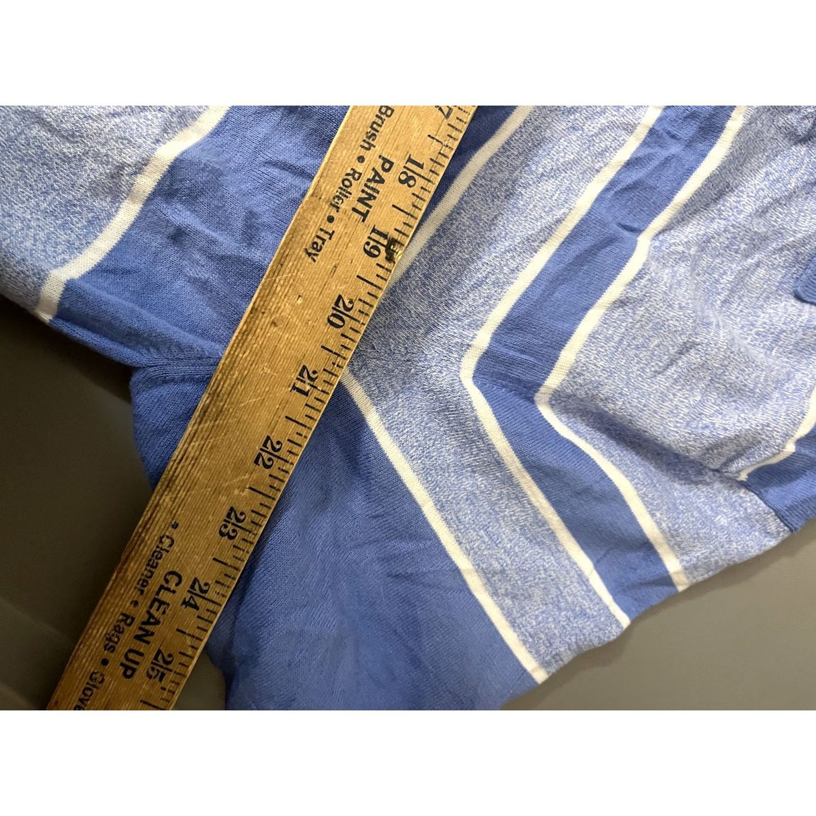 Michael Kors MICHAEL KORS Polo Shirt Mens 3XL Blue Striped Spring Summer Size US XXL / EU 58 / 5 - 5 Thumbnail