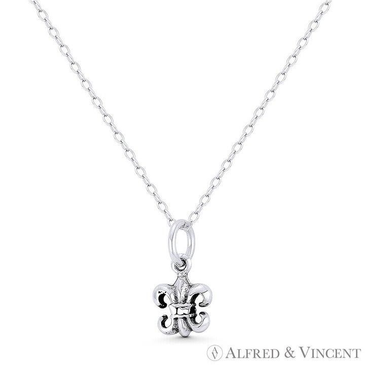 Other Fleur-De-Lis French Royalty Charm 15x8mm Pendant Size ONE SIZE - 1 Preview