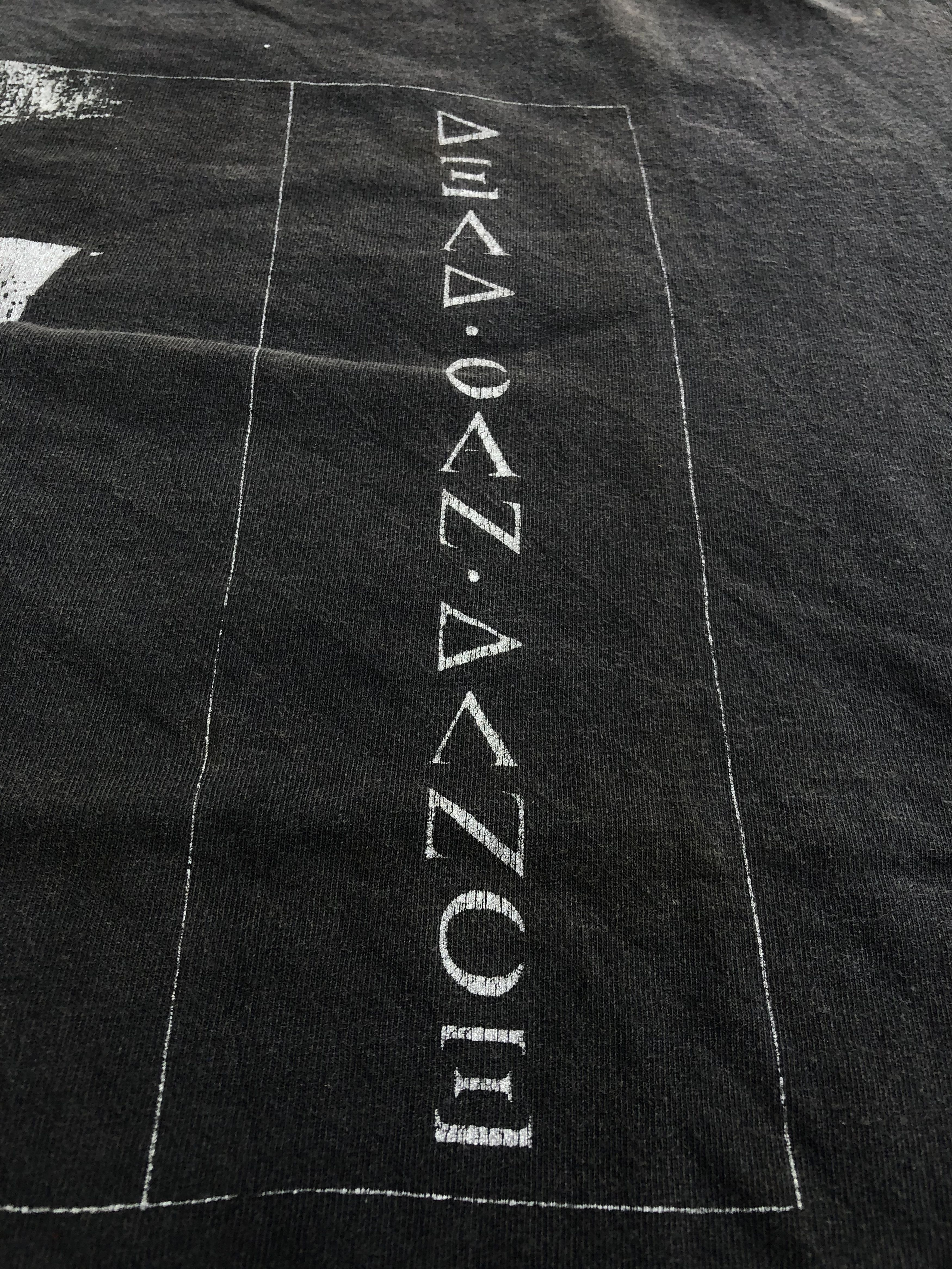 Vintage 🔥Vintage 90s DEAD CAN DANCE Industrial Gothic Band T-Shirt Size US L / EU 52-54 / 3 - 7 Thumbnail
