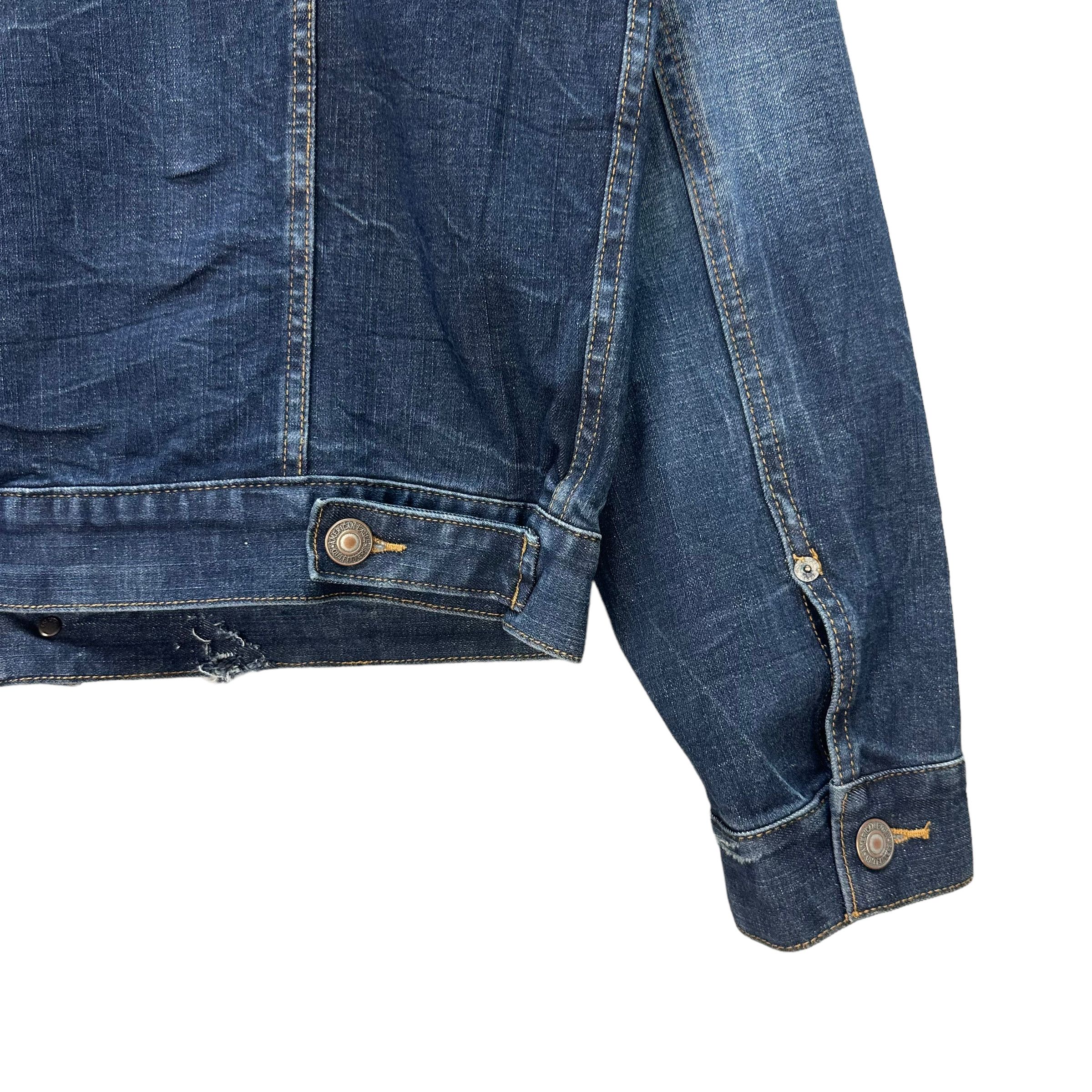 American Eagle Outfitters American Eagle Extreme Flex Denim Jacket #8386-006 Size US L / EU 52-54 / 3 - 13 Thumbnail